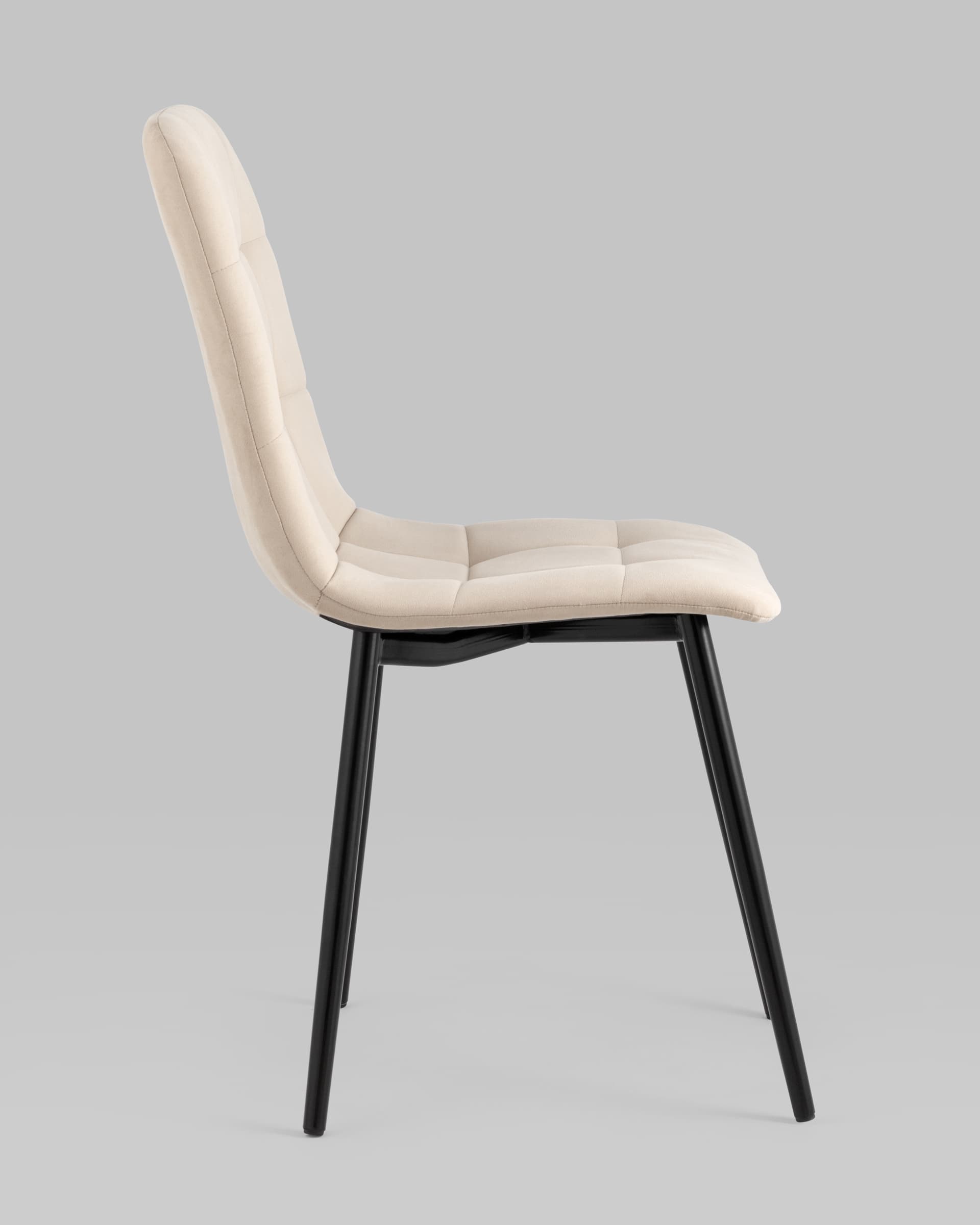 Стул Oliver велюр бежевый из Италии