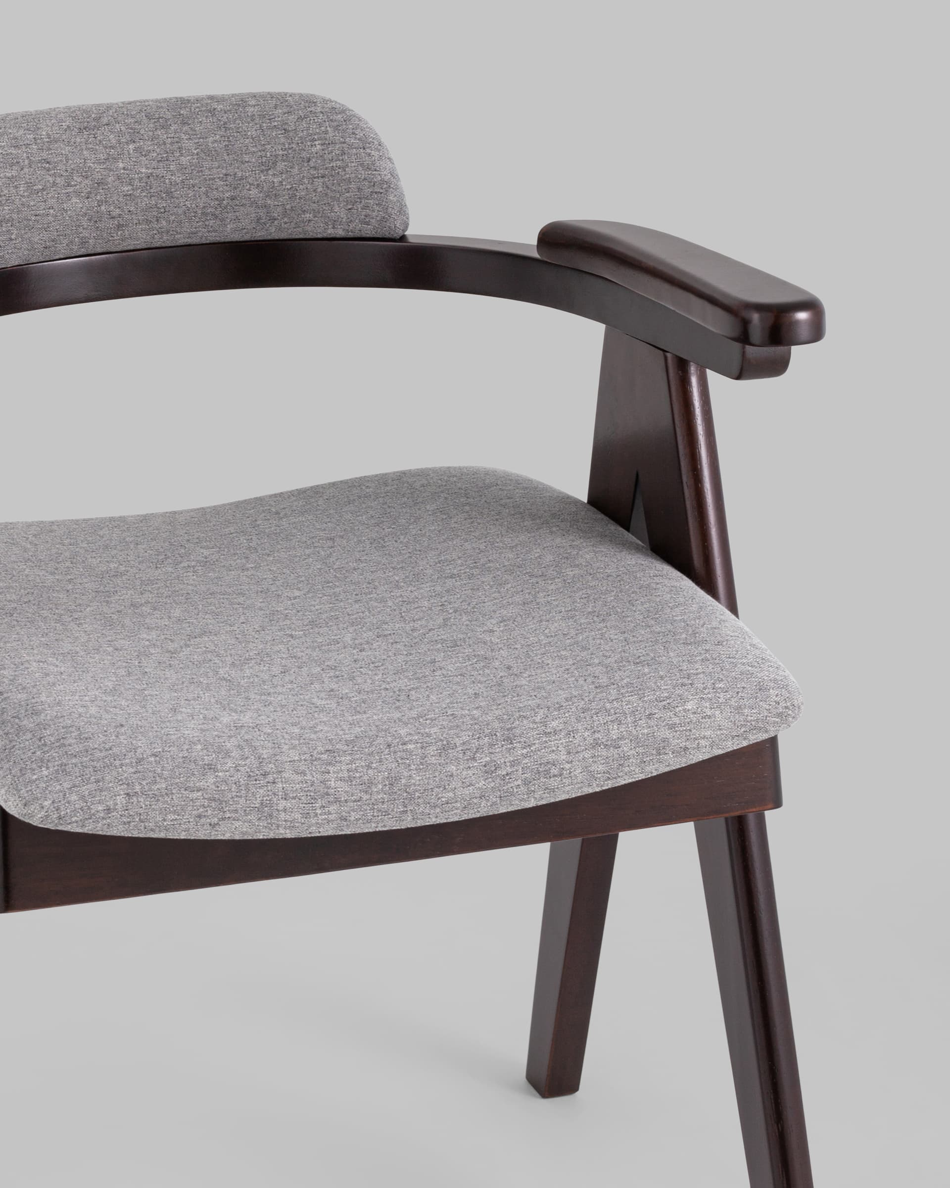 Стул обеденный OLAV серый 2 шт. из Италии