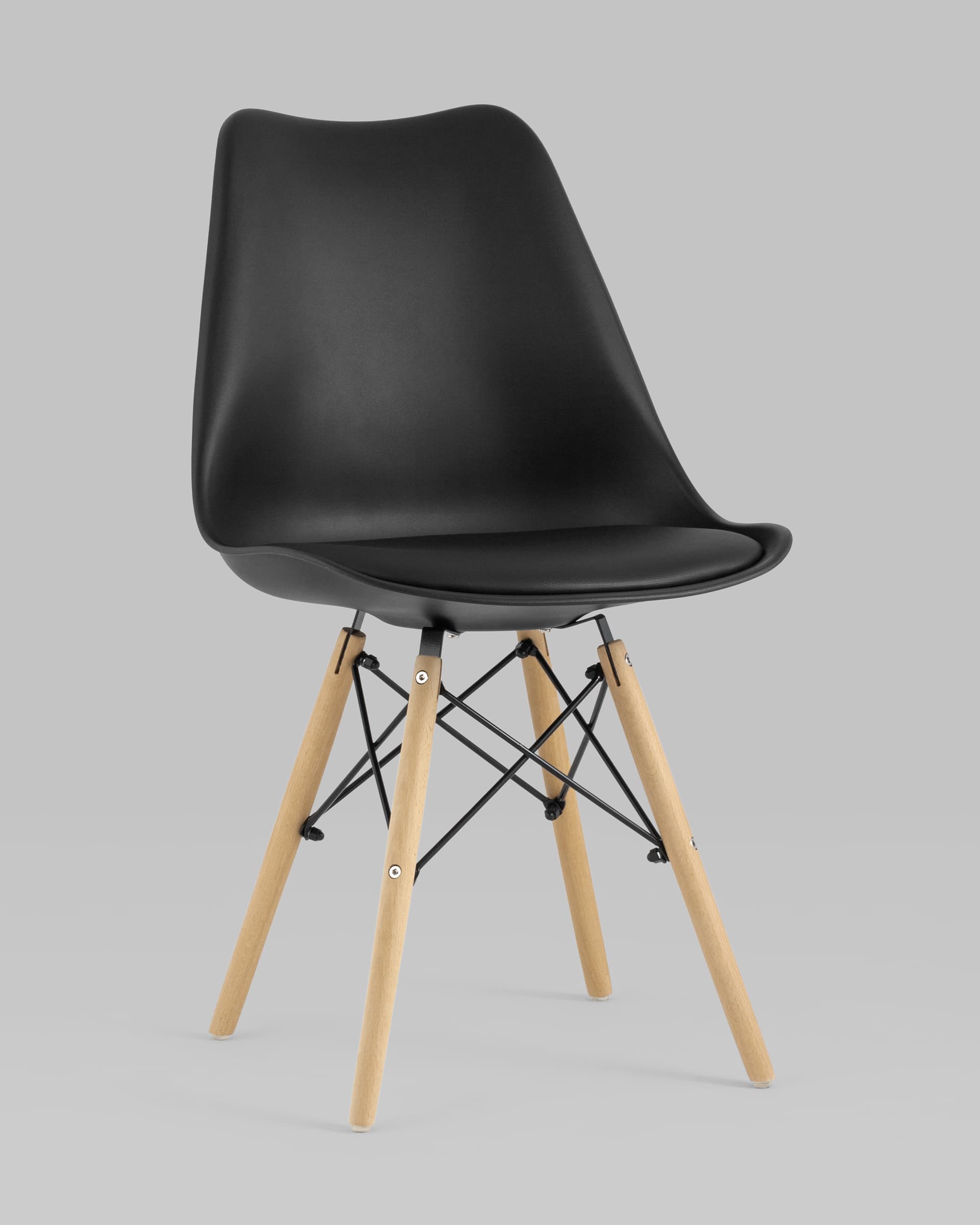Стул Eames Soft черный из Италии