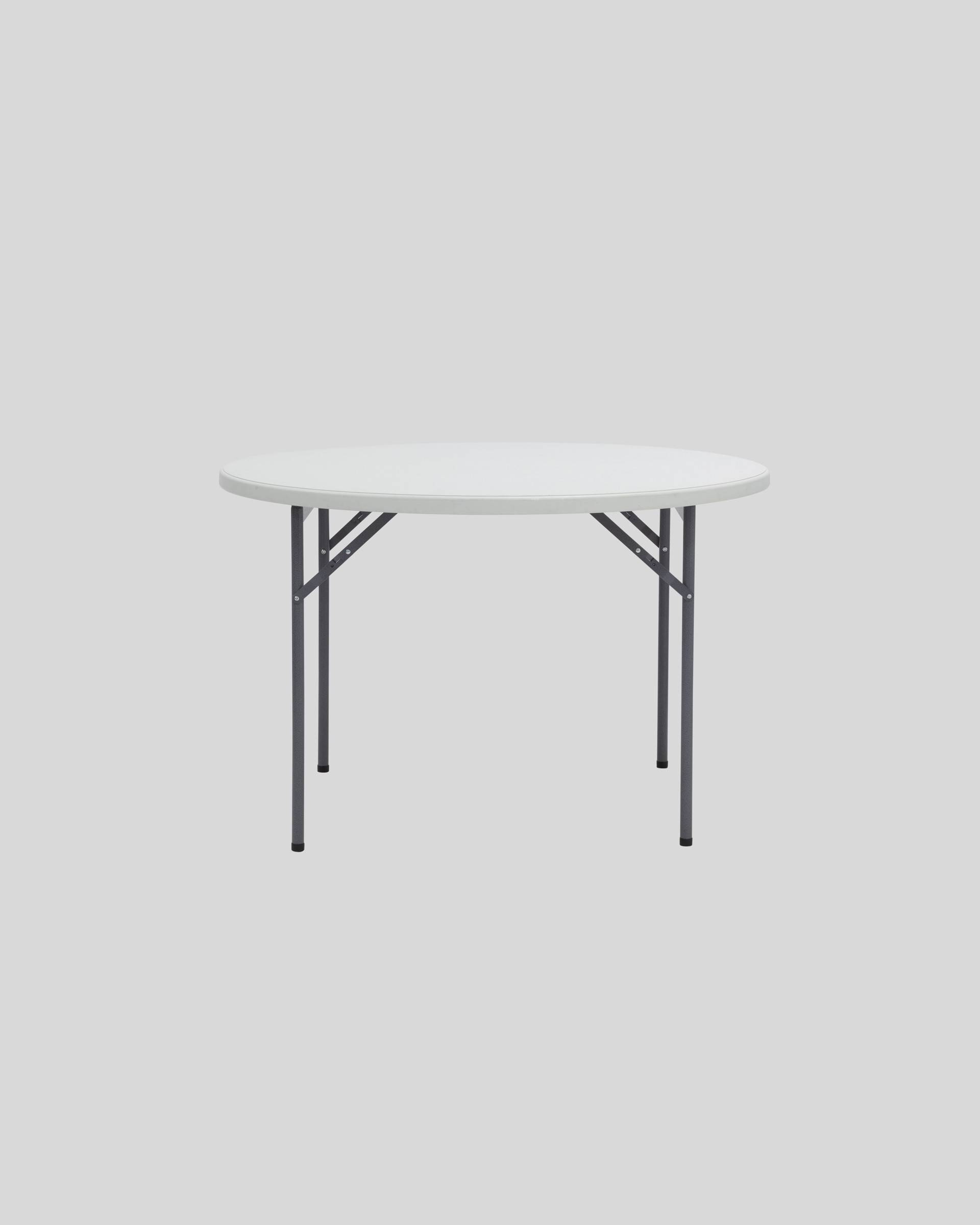 Стол круглый складной пластиковый Кейт 116 из Италии