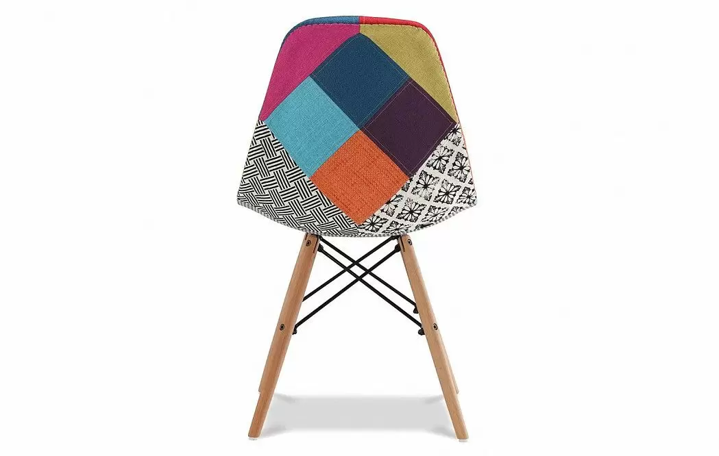 Стул Jolene (в стиле Eames), светлый пэчворк из Италии