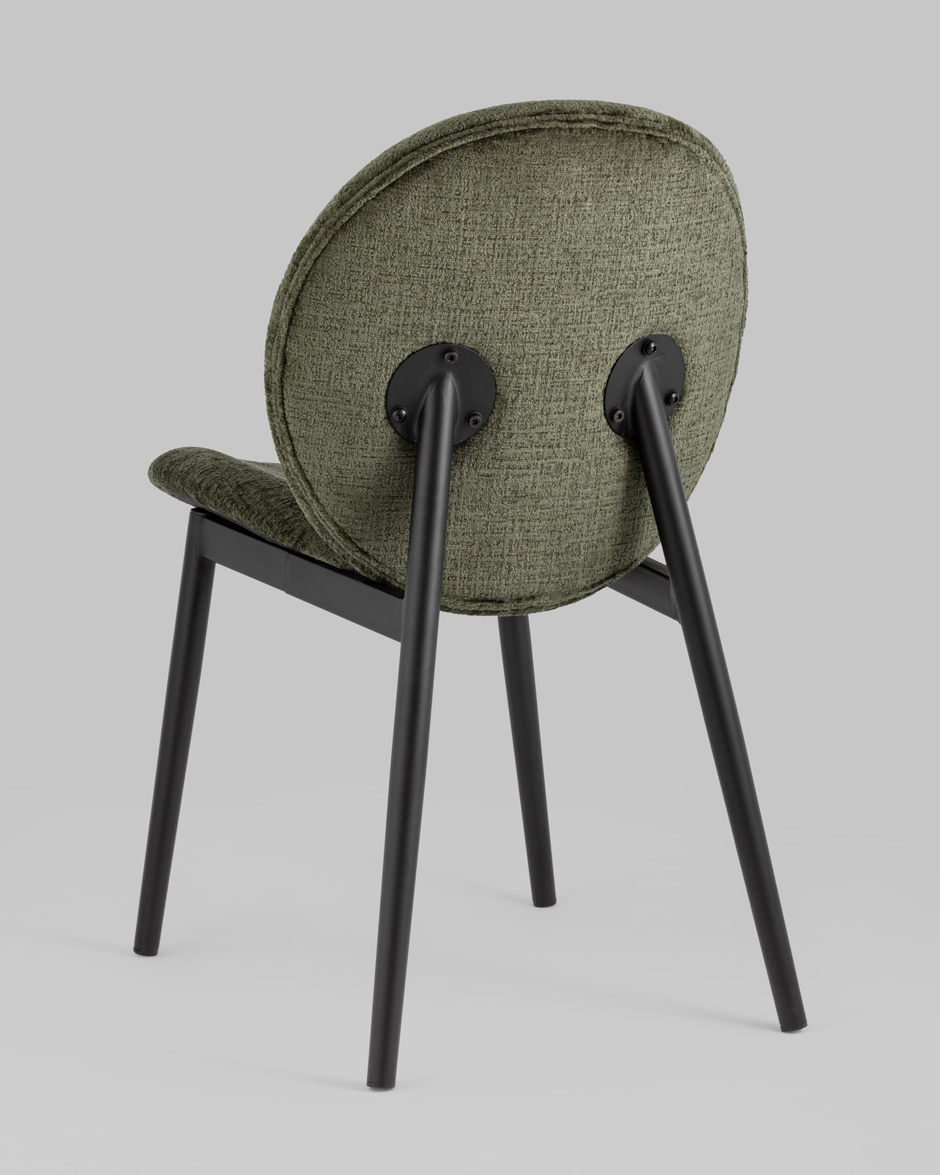 Стул Эллиот ткань альпака зеленый 2 шт. из Италии