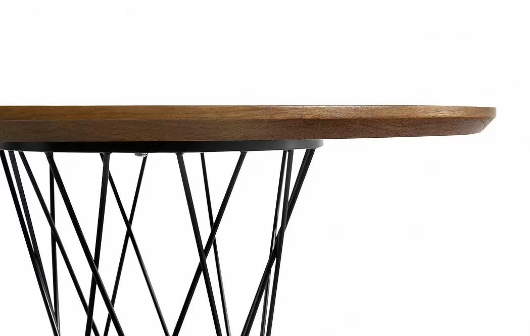 Стол Cyclone Grand (100), орех/черный из Италии