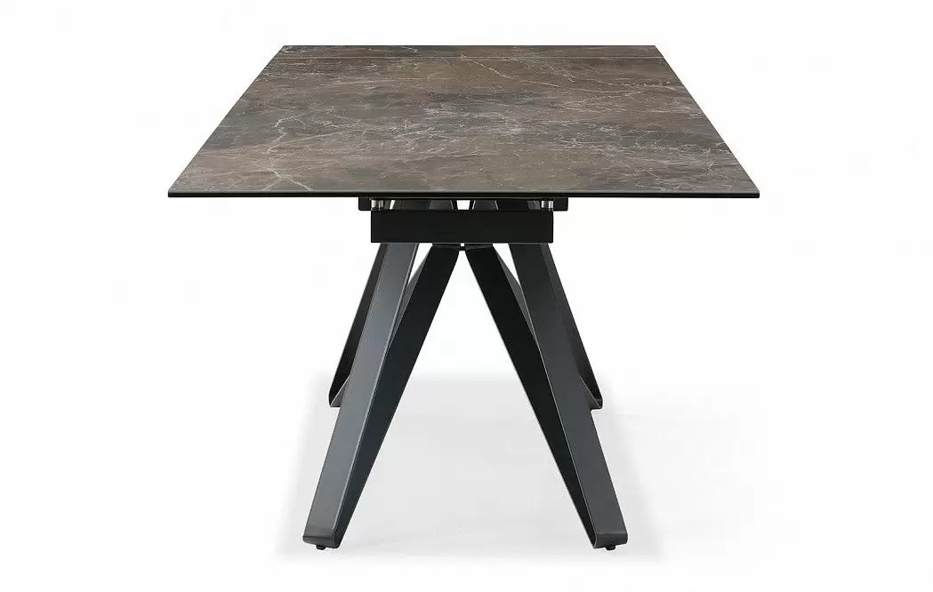 Стол раскладной Butterfly 180-260, темная керамика из Италии