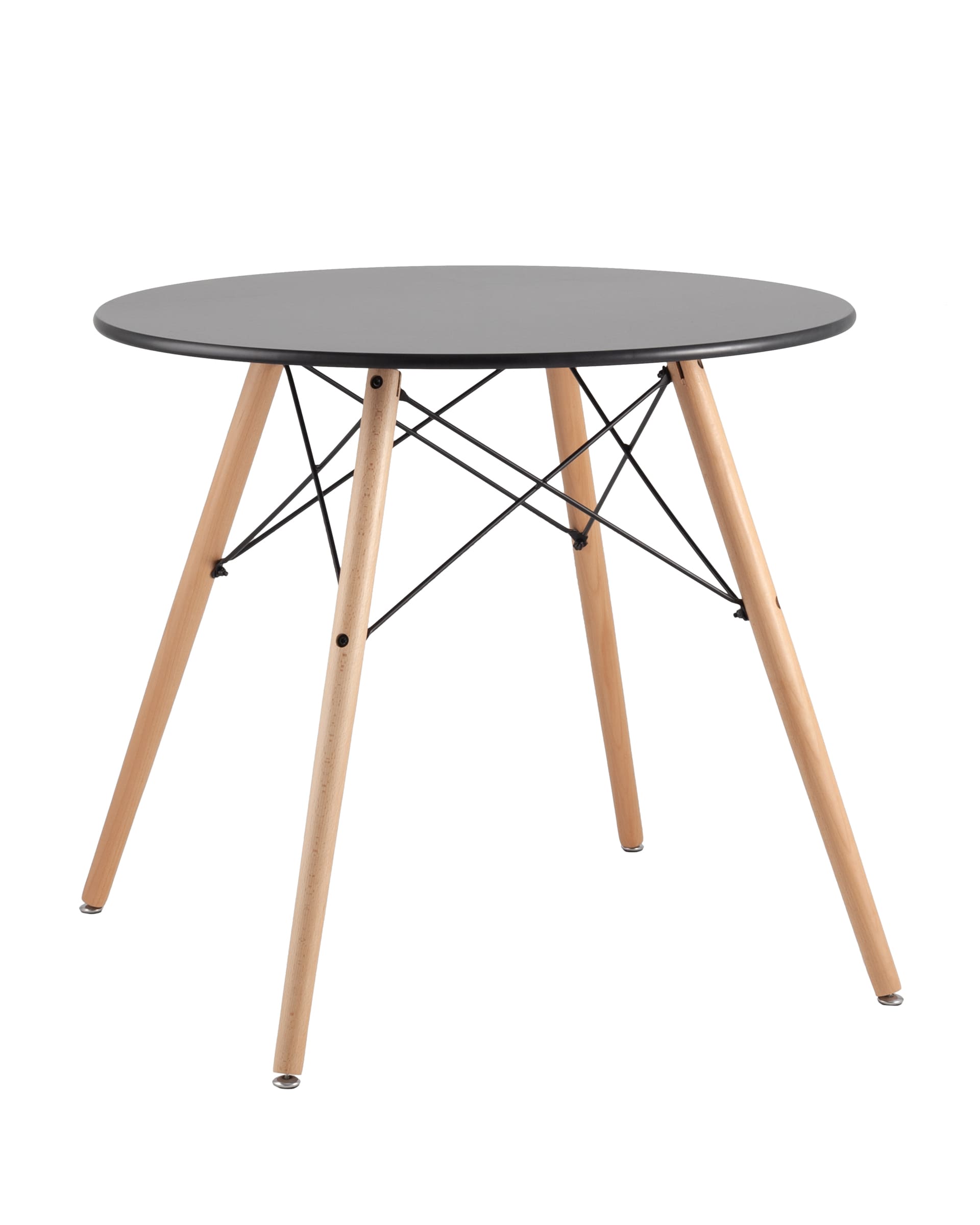 Стол Eames DSW D80 черный из Италии