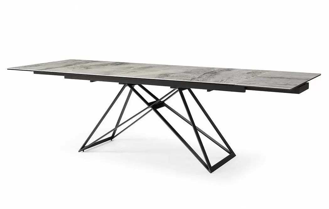 Стол раскладной Cross 160-240, светлая керамика из Италии