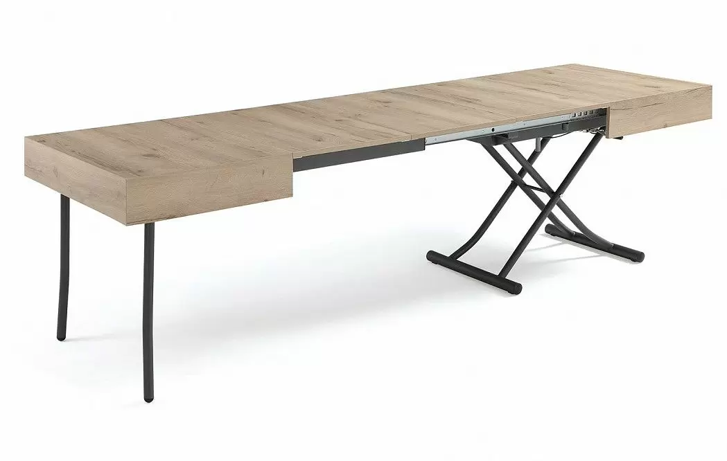 Стол-трансформер Reynold, дуб из Италии
