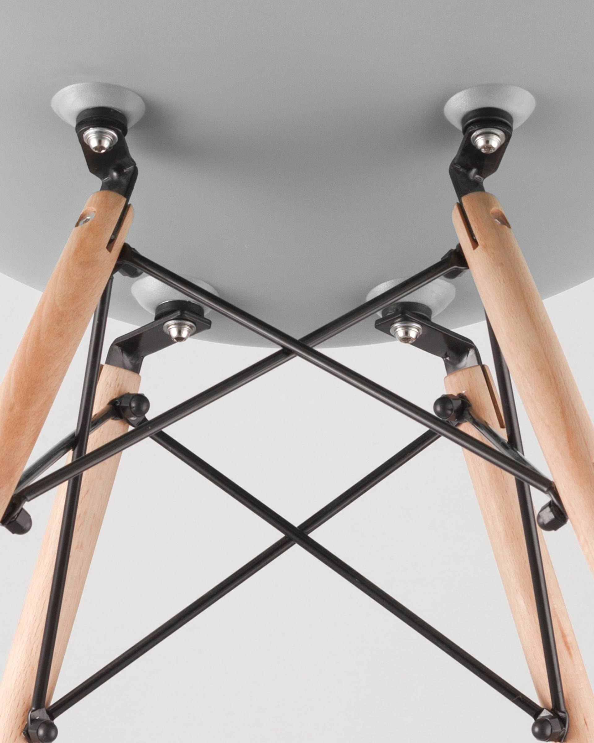 Стул Eames DSW серо-зеленый из Италии