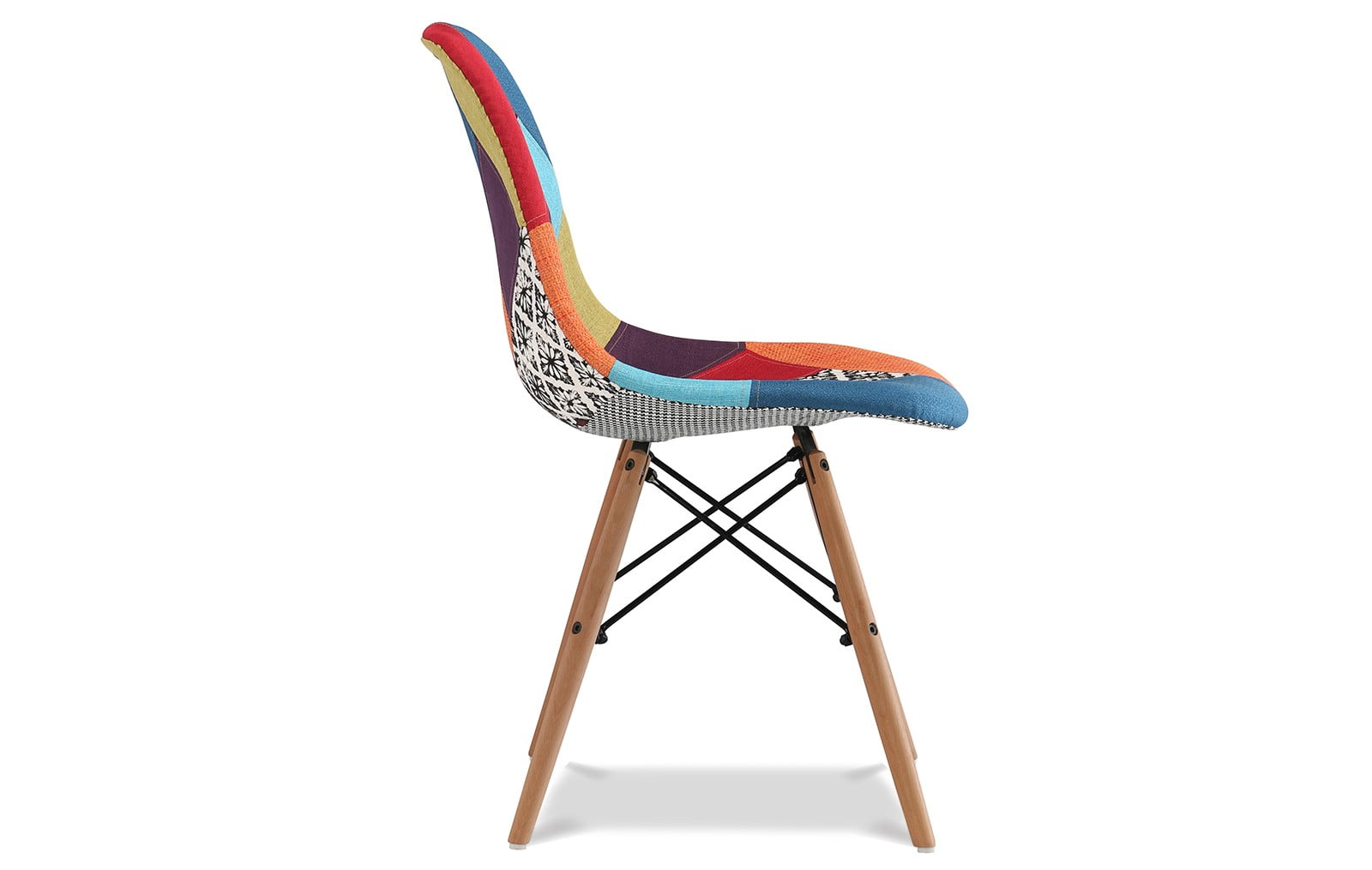 Стул Jolene (в стиле Eames), светлый пэчворк из Италии