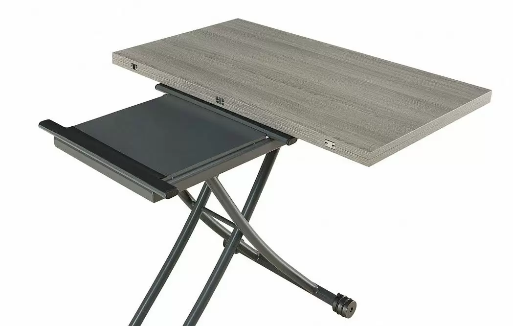 Стол-трансформер Clayton I, серый из Италии