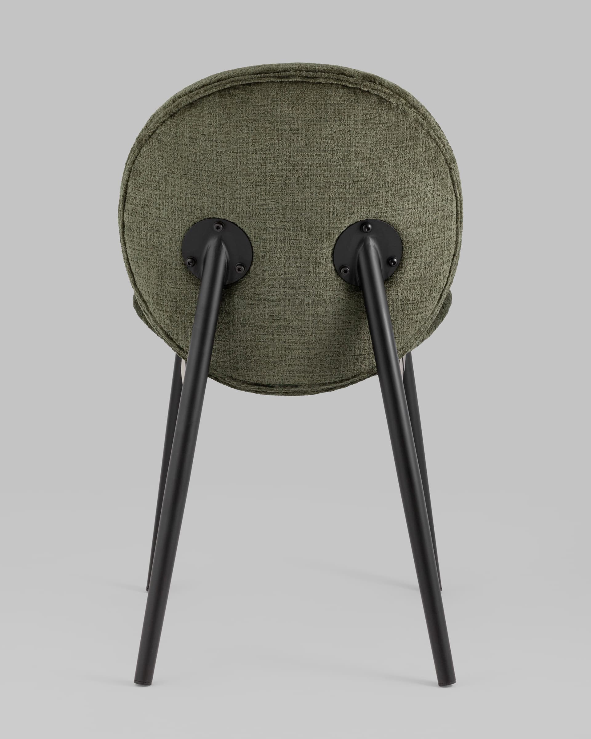 Стул Эллиот ткань альпака зеленый 2 шт. из Италии