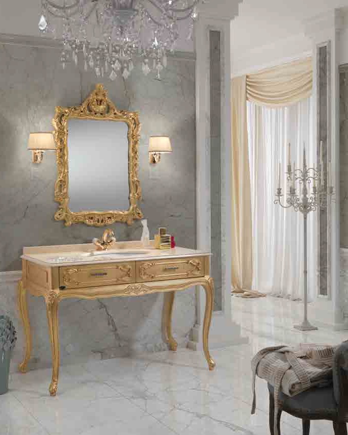 Комплект мебели для ванной комнаты Luxury collection Композиция 12 из Италии