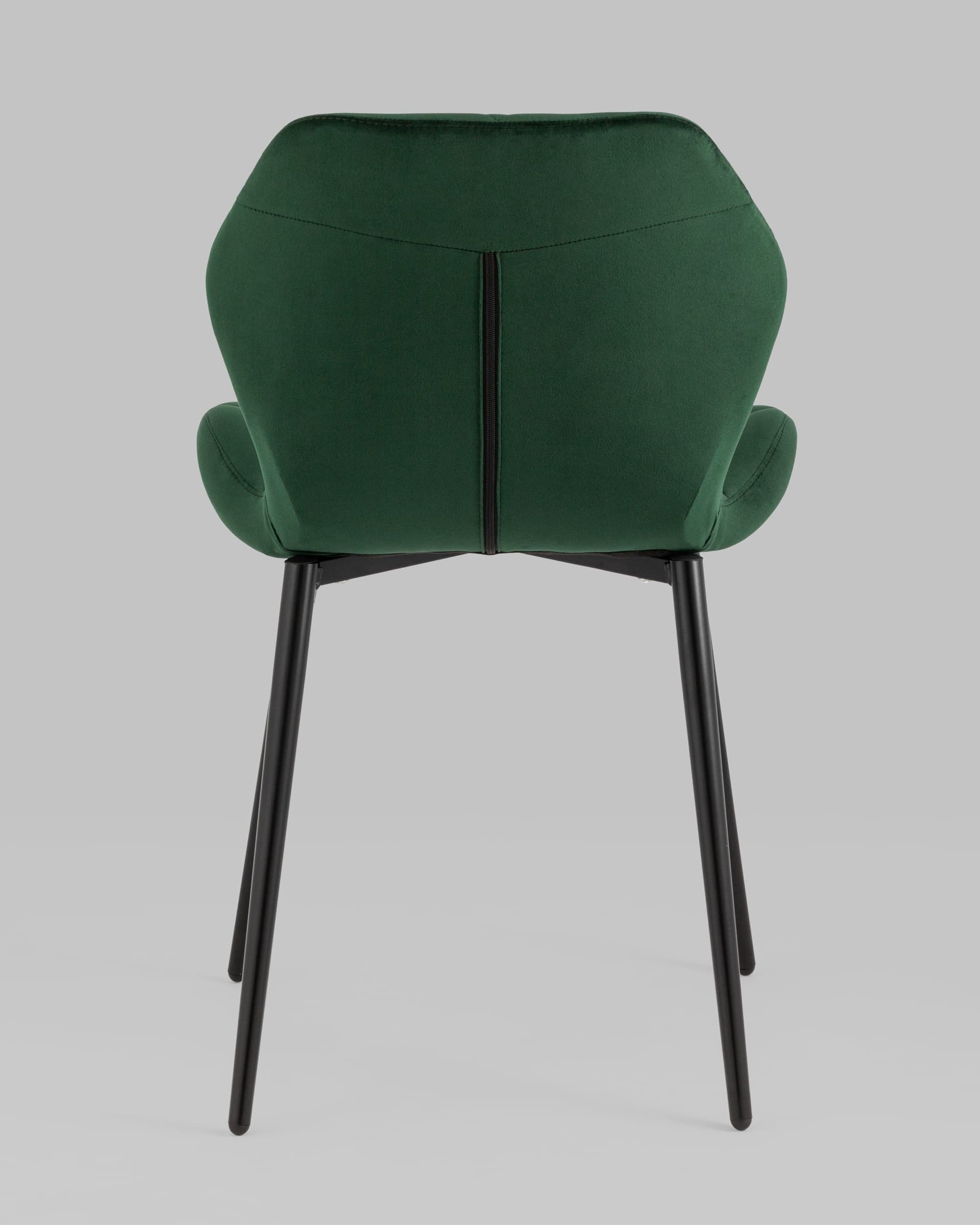 Стул Эдвин велюр зелёный из Италии