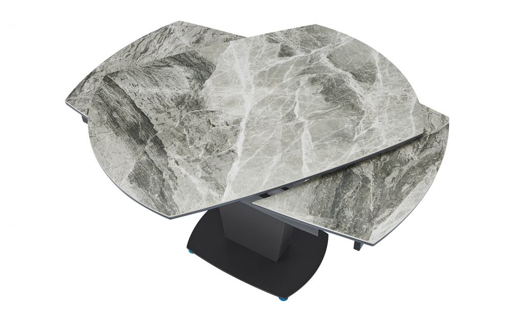 Обеденный стол B2417-6 темно-серая керамика из Италии