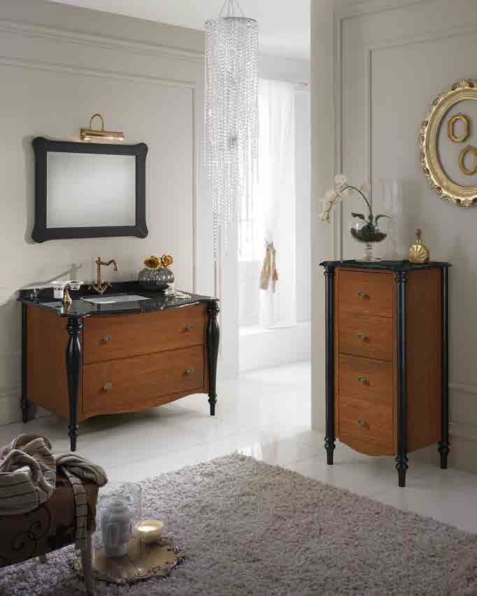 Комплект мебели для ванной комнаты Sinforosa collection Композиция 9 из Италии