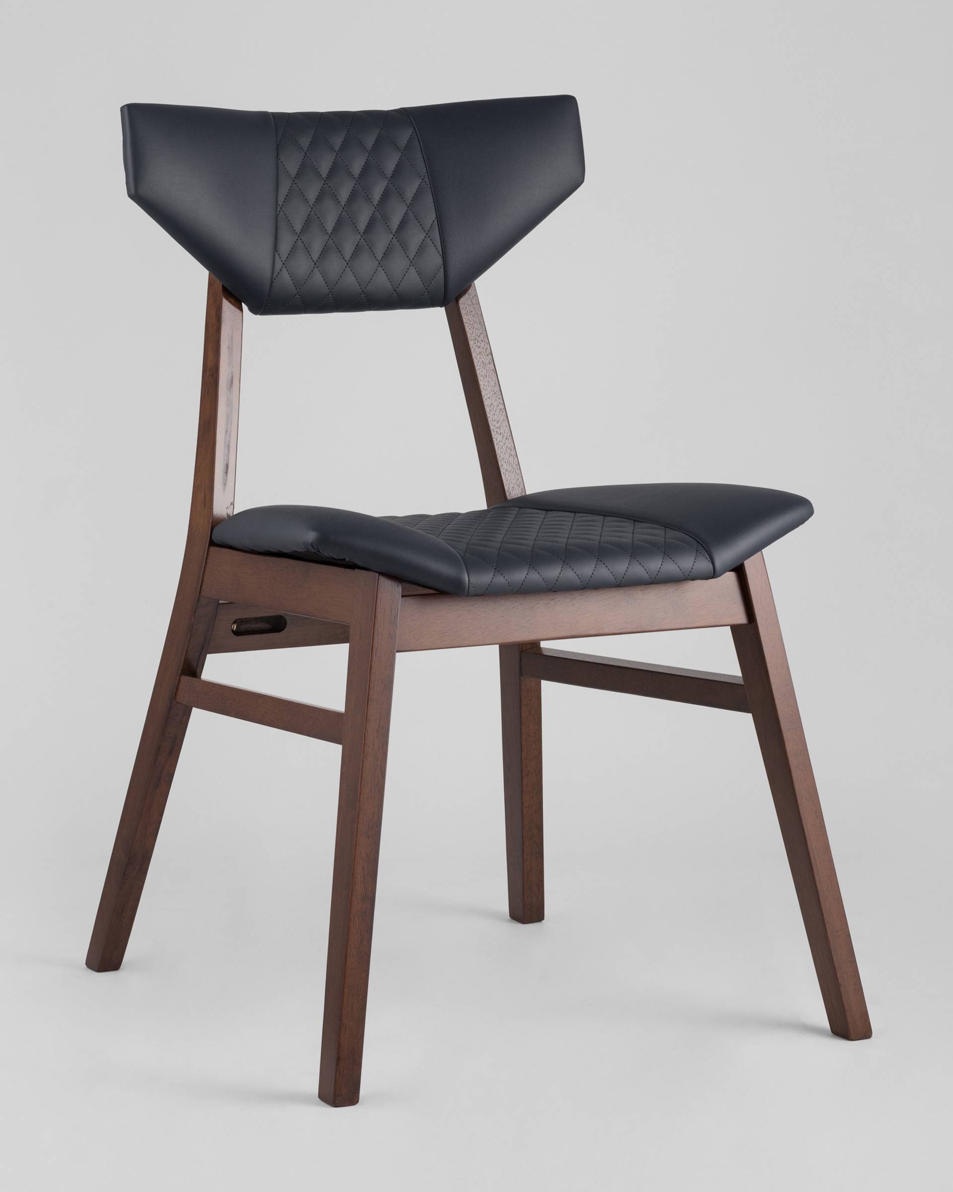 Стул обеденный TOR синий ПУ 4 шт. из Италии