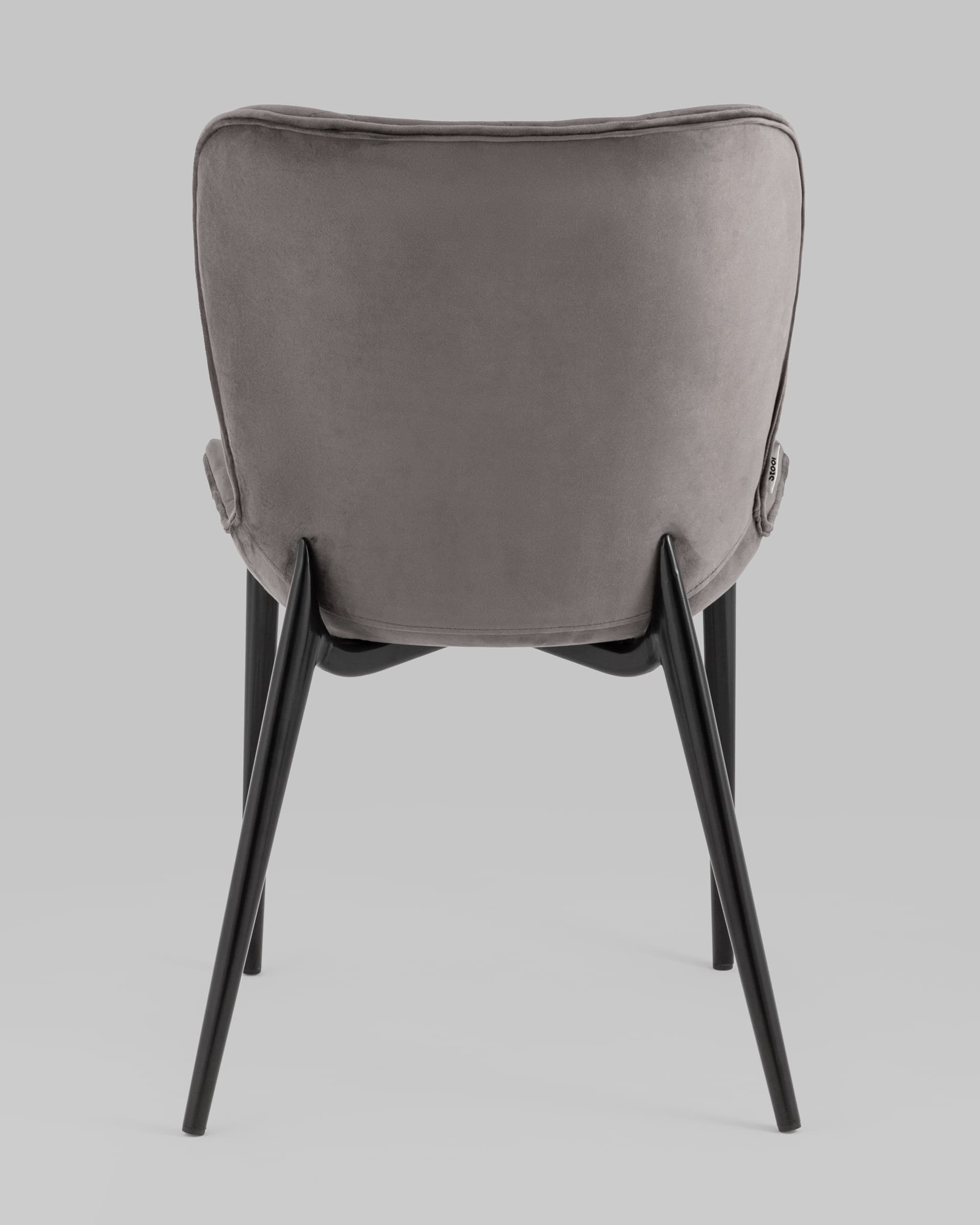 Стул Гамми велюр темно-серый из Италии