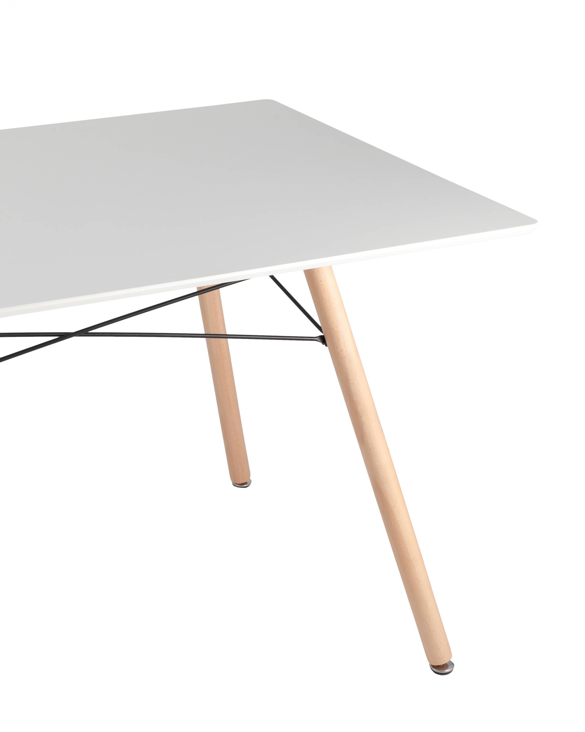 Стол Eames DSW Rectangle белый из Италии