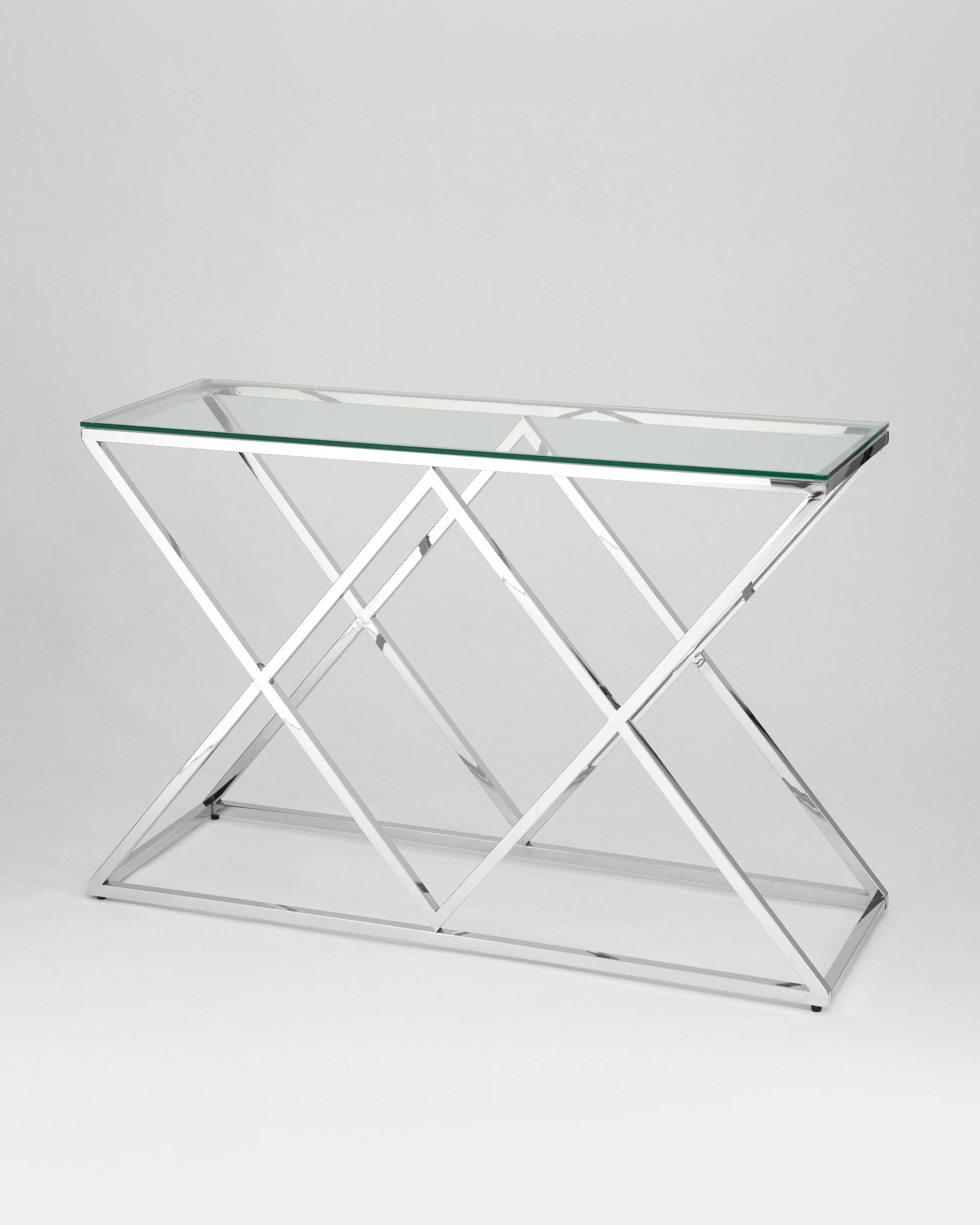 Консоль ИНСИГНИЯ 120*40 серебро из Италии