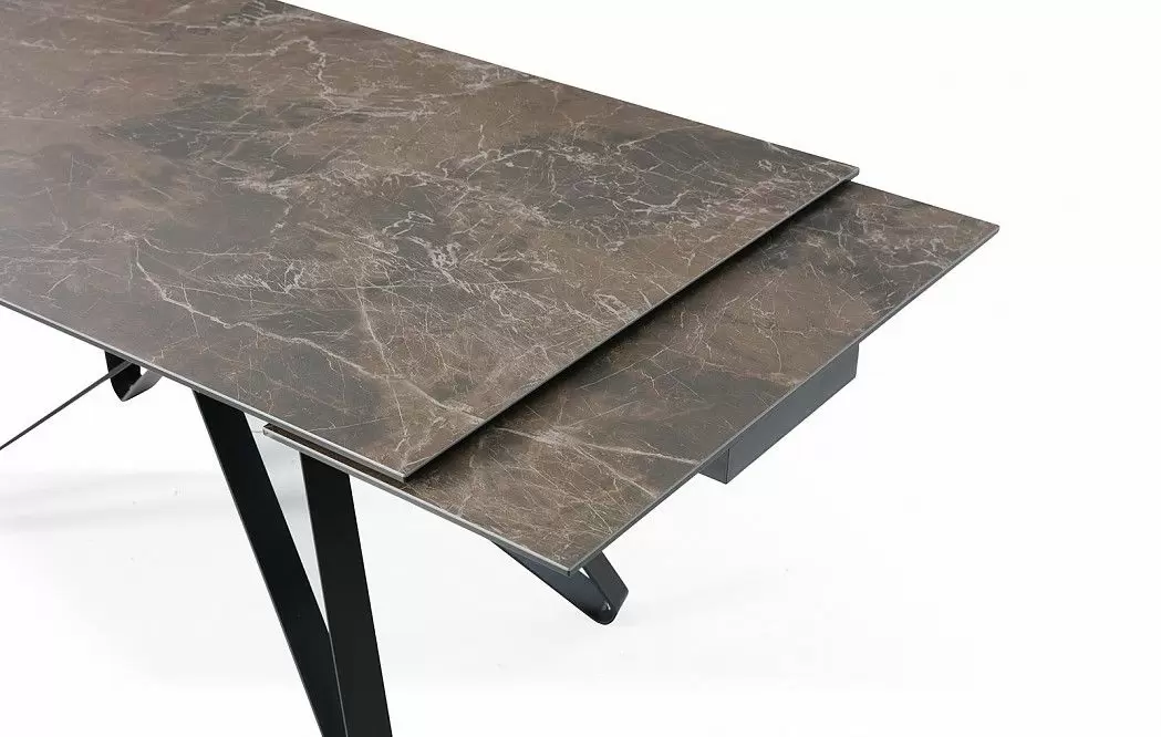 Стол раскладной Butterfly 180-260, темная керамика из Италии