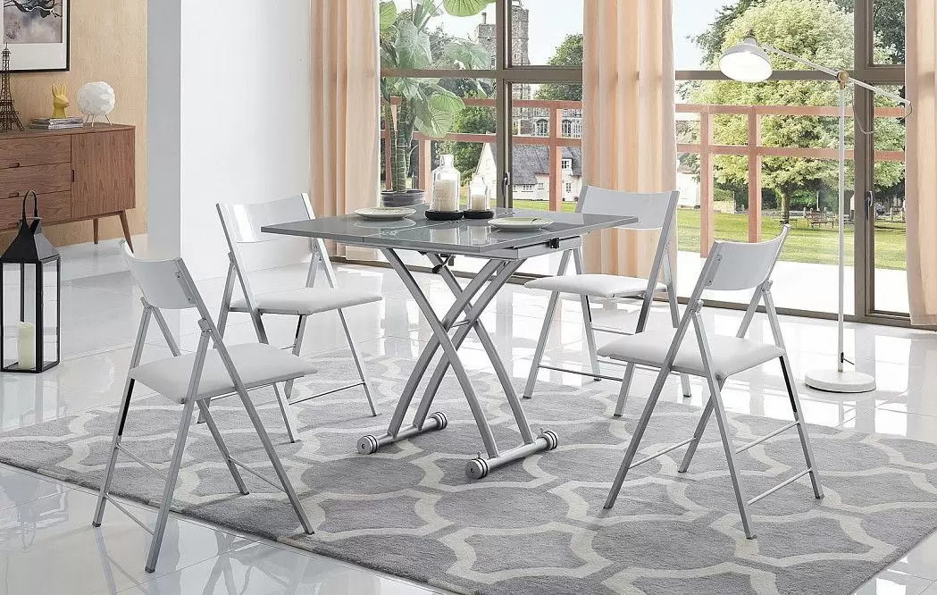 Стол-трансформер Jordan, серый из Италии