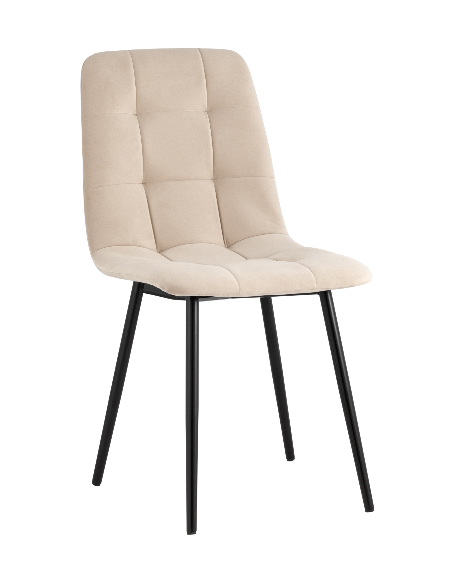 Стул Oliver велюр бежевый из Италии