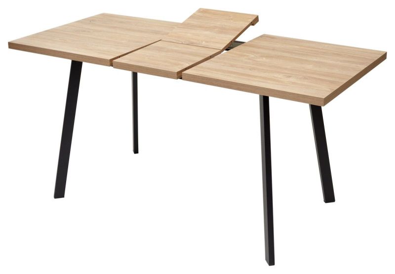 Стол ФИН 120 Дуб Канзас/ черный каркас М-City из Италии