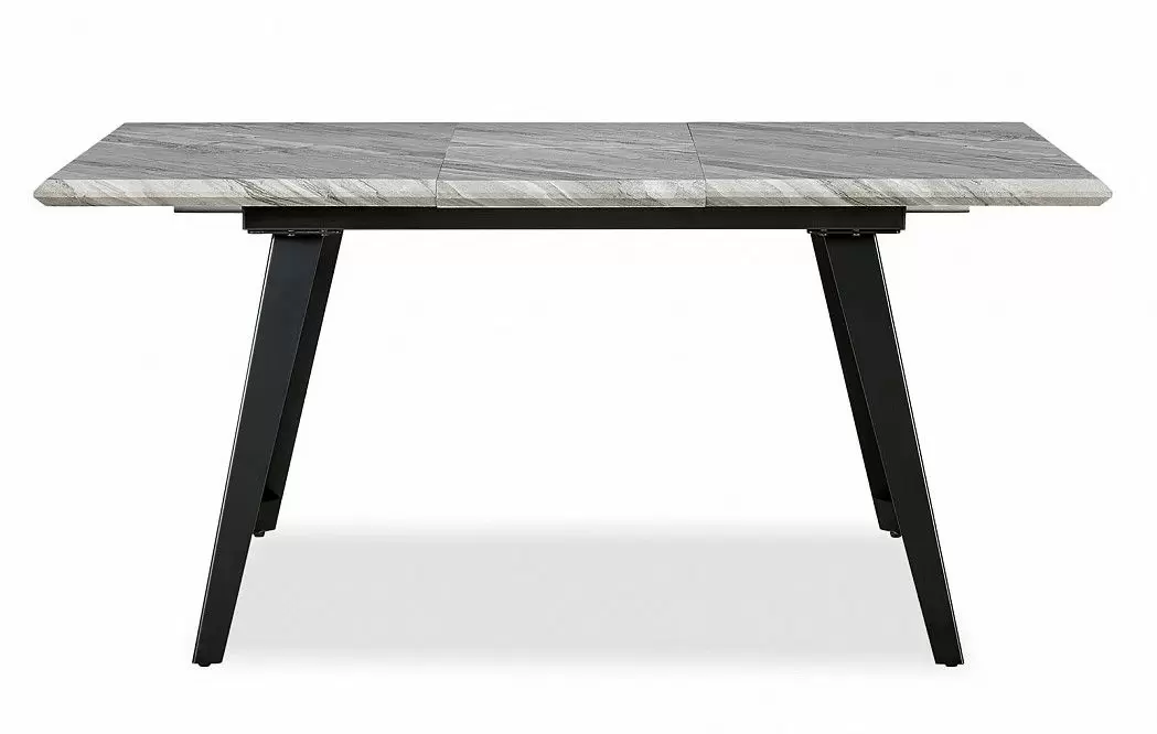 Стол раскладной Ofelia 120-160, серый мраморный рисунок из Италии