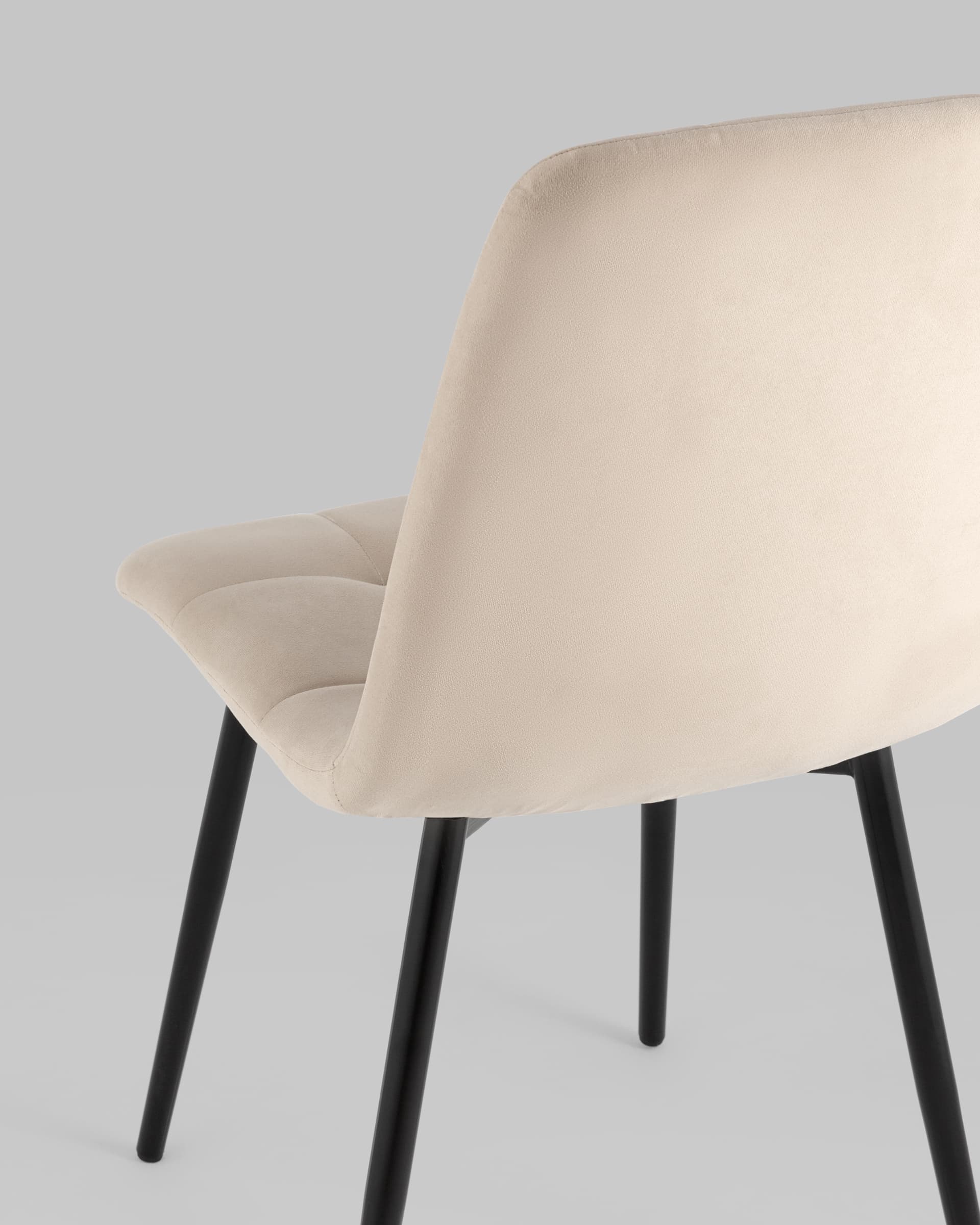 Стул Oliver велюр бежевый из Италии