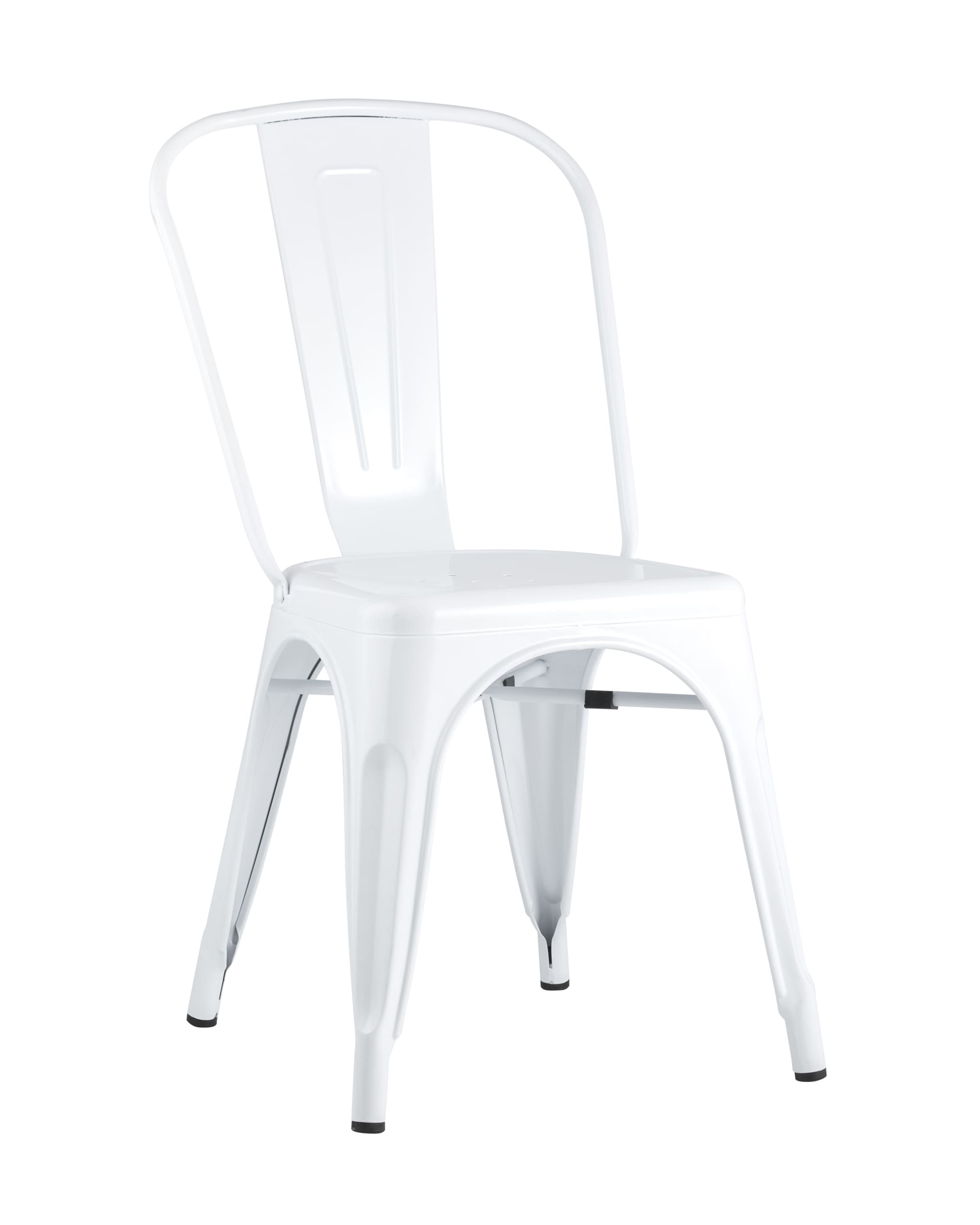 Стул TOLIX белый глянцевый (4,7 кг, 32,5, 46*53*1520, 12, 100 кг, Anji Yongding Furniture Co., Ltd) из Италии