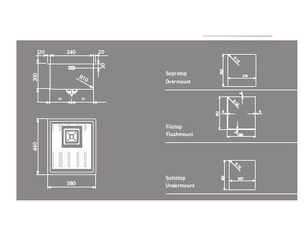 Мойка Artinox Dama 34 из Италии