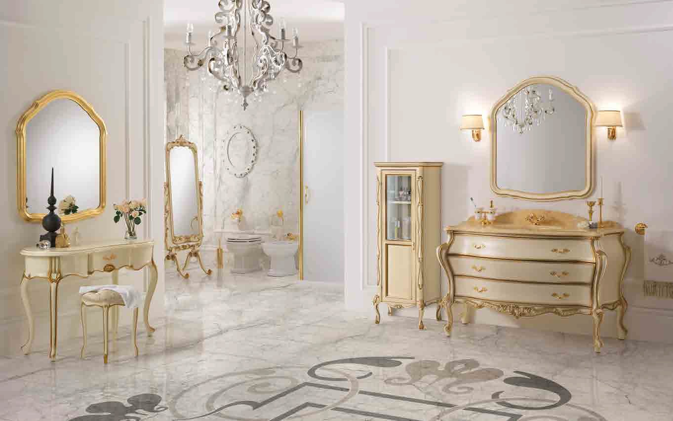 Комплект мебели для ванной комнаты Luxury collection Композиция 1 из Италии