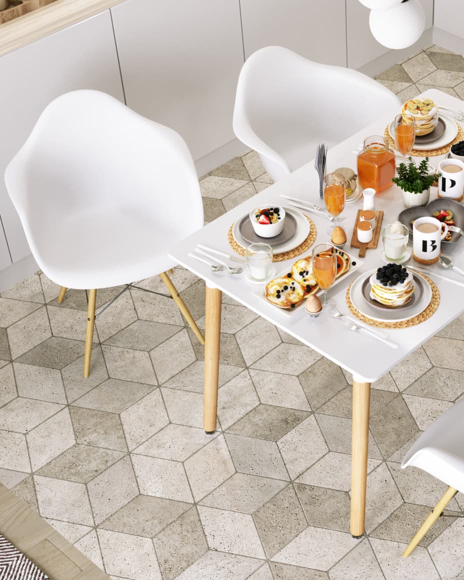 Стул Eames DAW белый из Италии