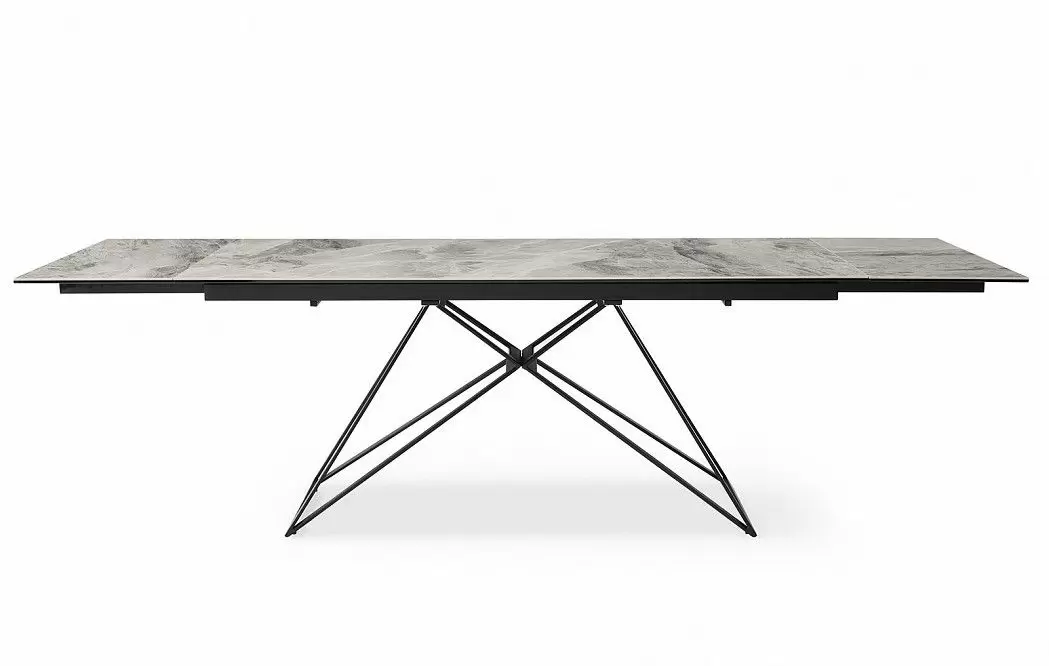 Стол раскладной Cross 160-240, светлая керамика из Италии