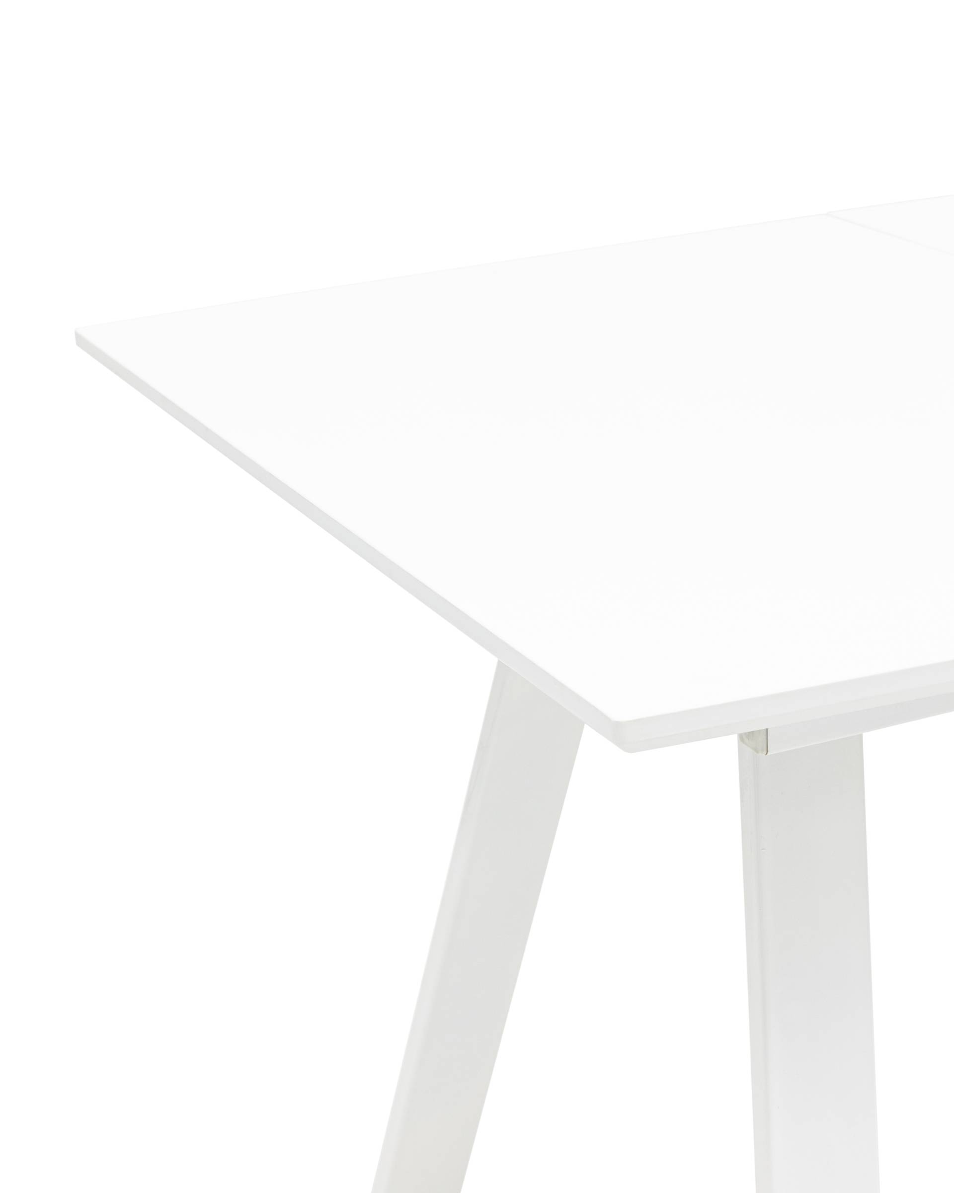 Стол обеденный Детройт раскладной 120-160*80 белый из Италии