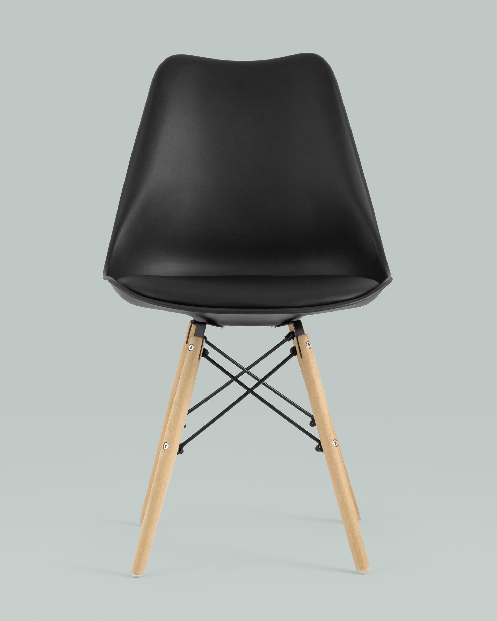 Стул Eames Soft черный из Италии
