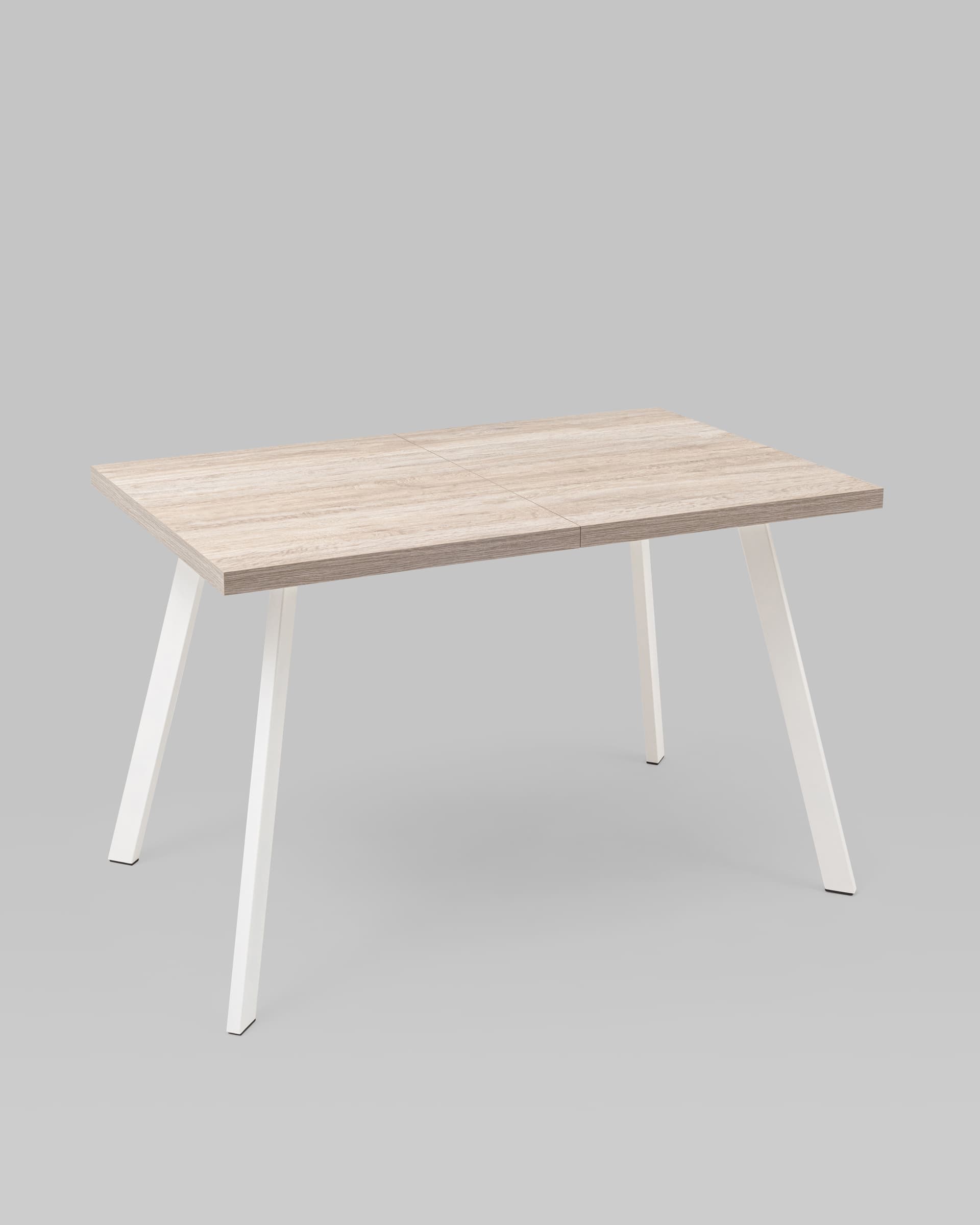 Стол Plain 116-158*74 дуб Ан/белый из Италии