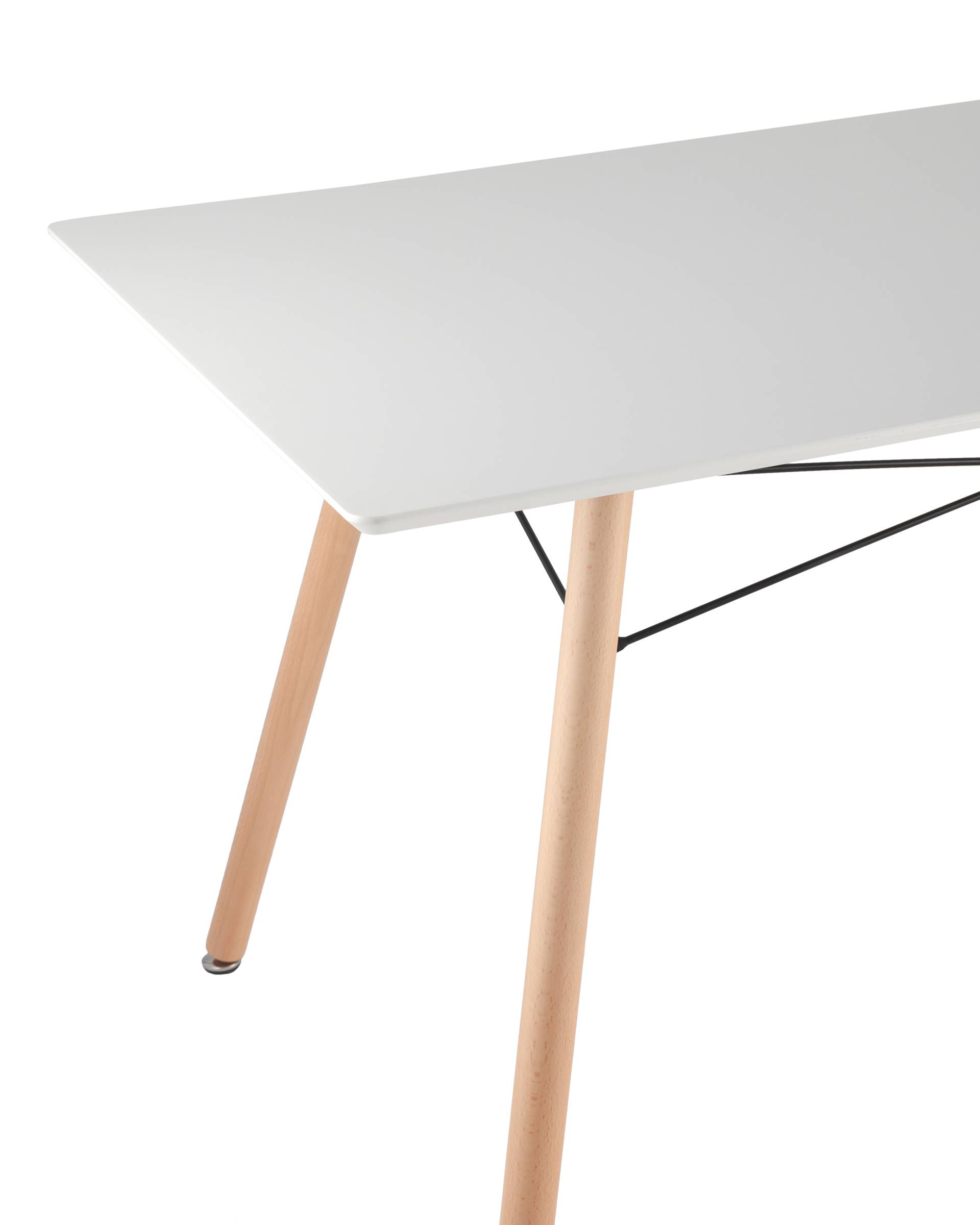Стол Eames DSW Rectangle белый из Италии