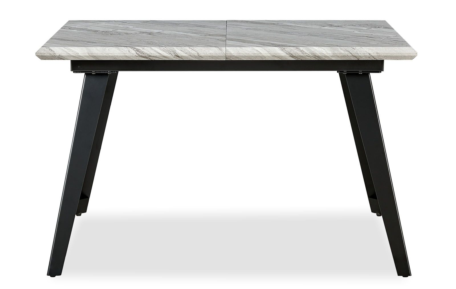 Стол раскладной Ofelia 120-160, серый мраморный рисунок из Италии