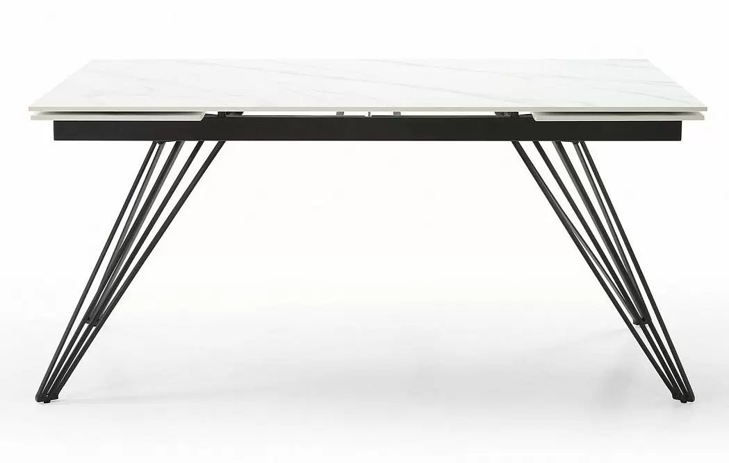Стол раскладной Parma 160-240, керамика "каррарский мрамор" из Италии