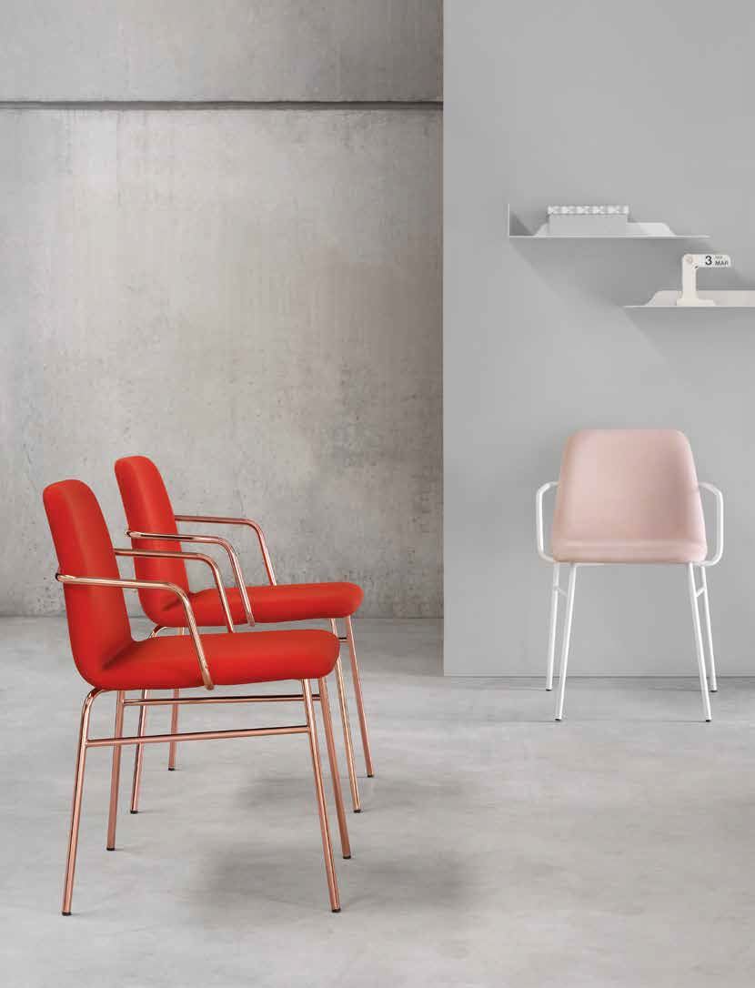 Стул BARDOT 0034-MET-TU-CB из Италии