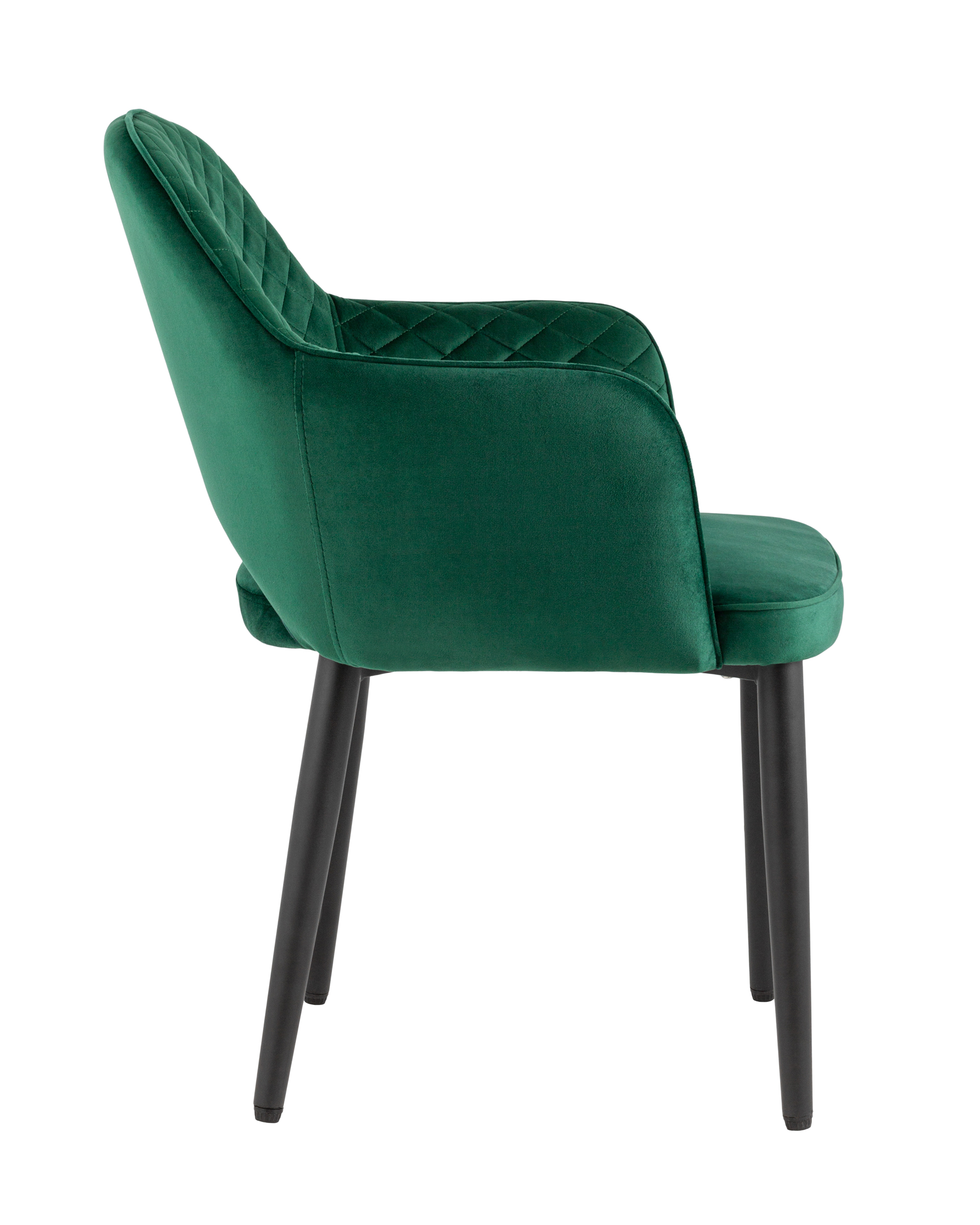 Стул Венера диамант велюр изумрудный из Италии