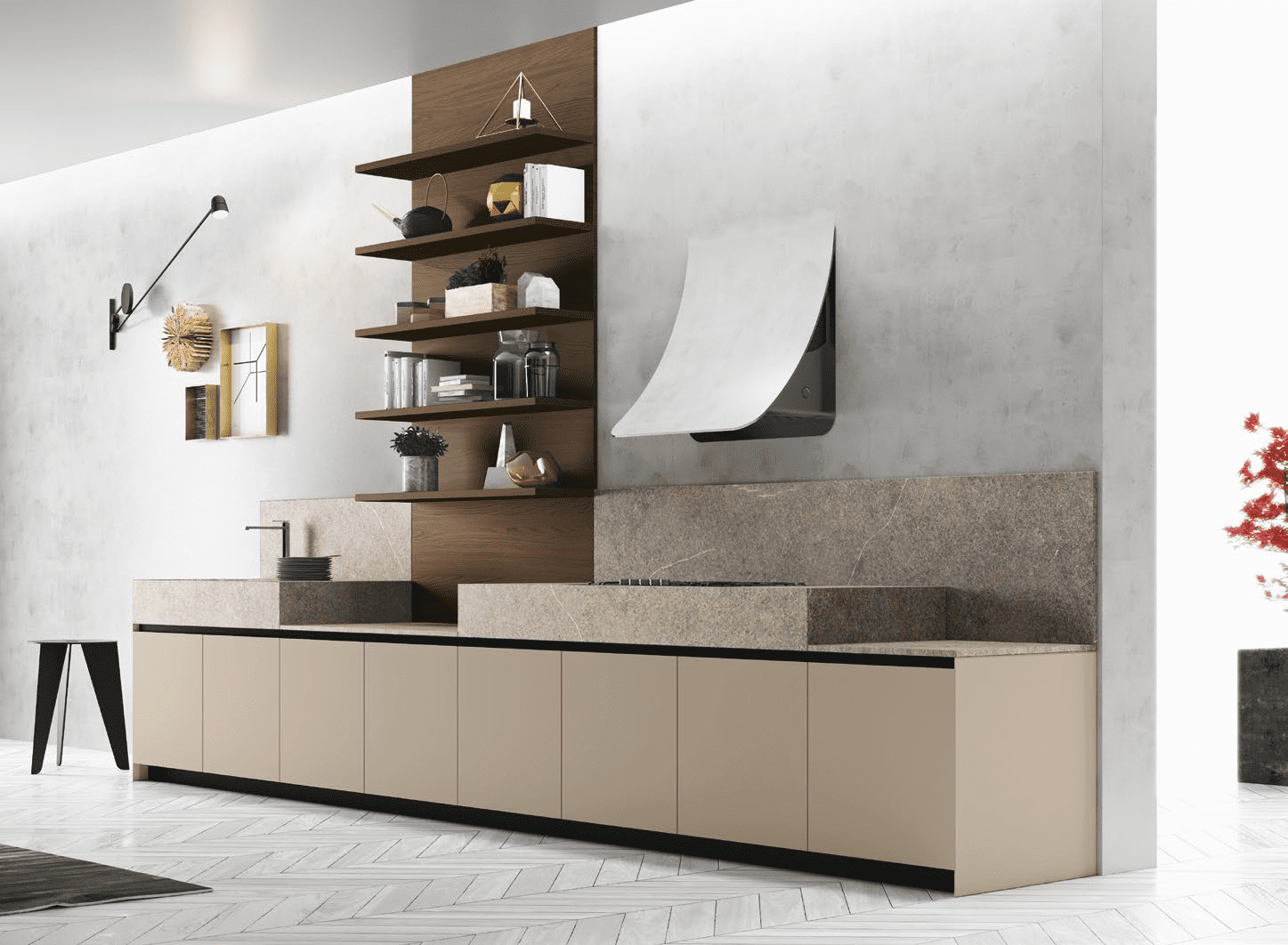 Кухня Doimo Cucine из итальянской коллекции Materia из Италии