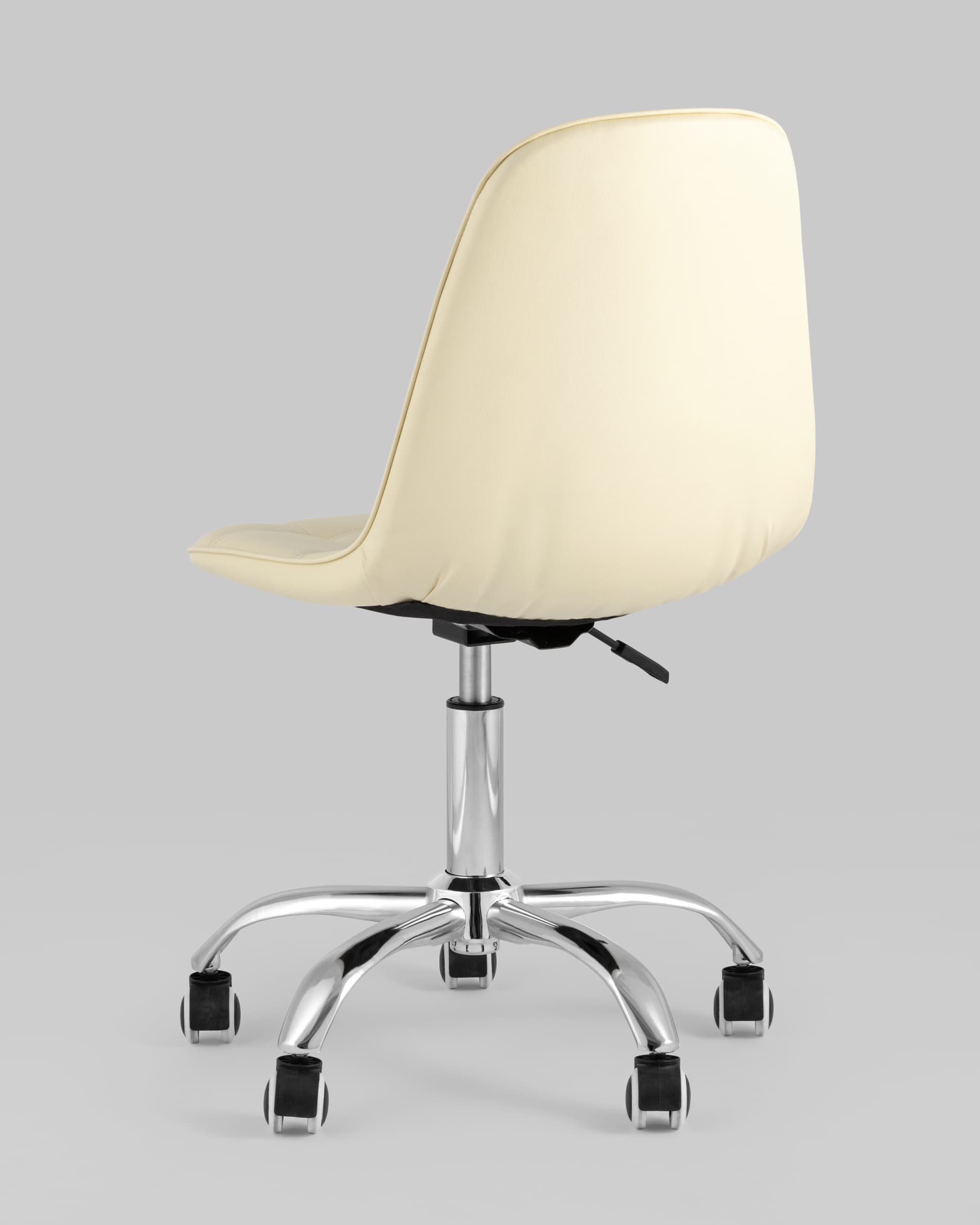 Стул офисный Тейлор экокожа бежевый из Италии