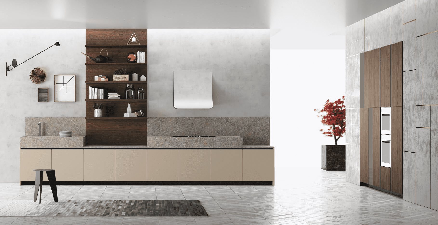 Кухня Doimo Cucine из итальянской коллекции Materia из Италии