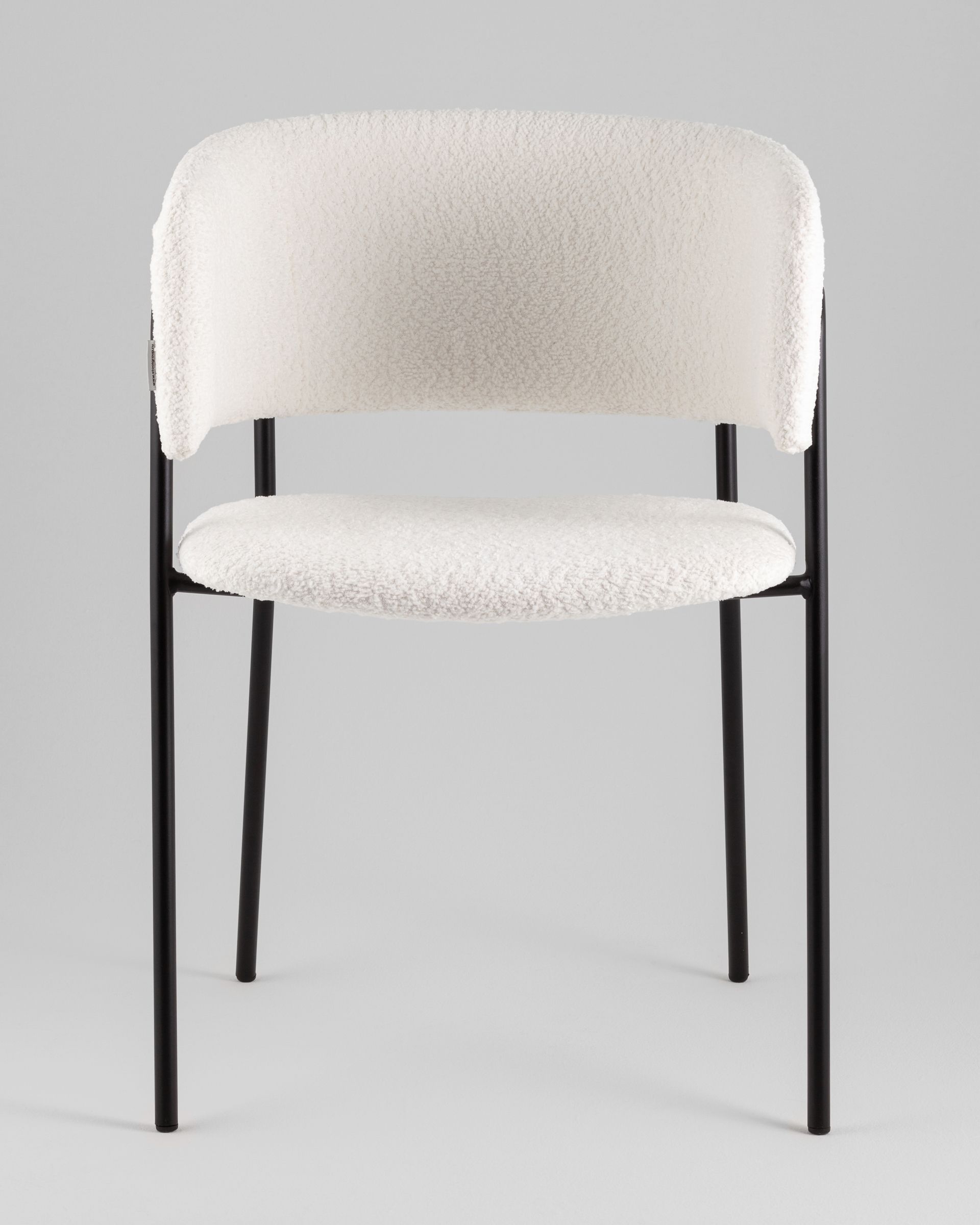 Кресло Нэлли New, букле белый из Италии
