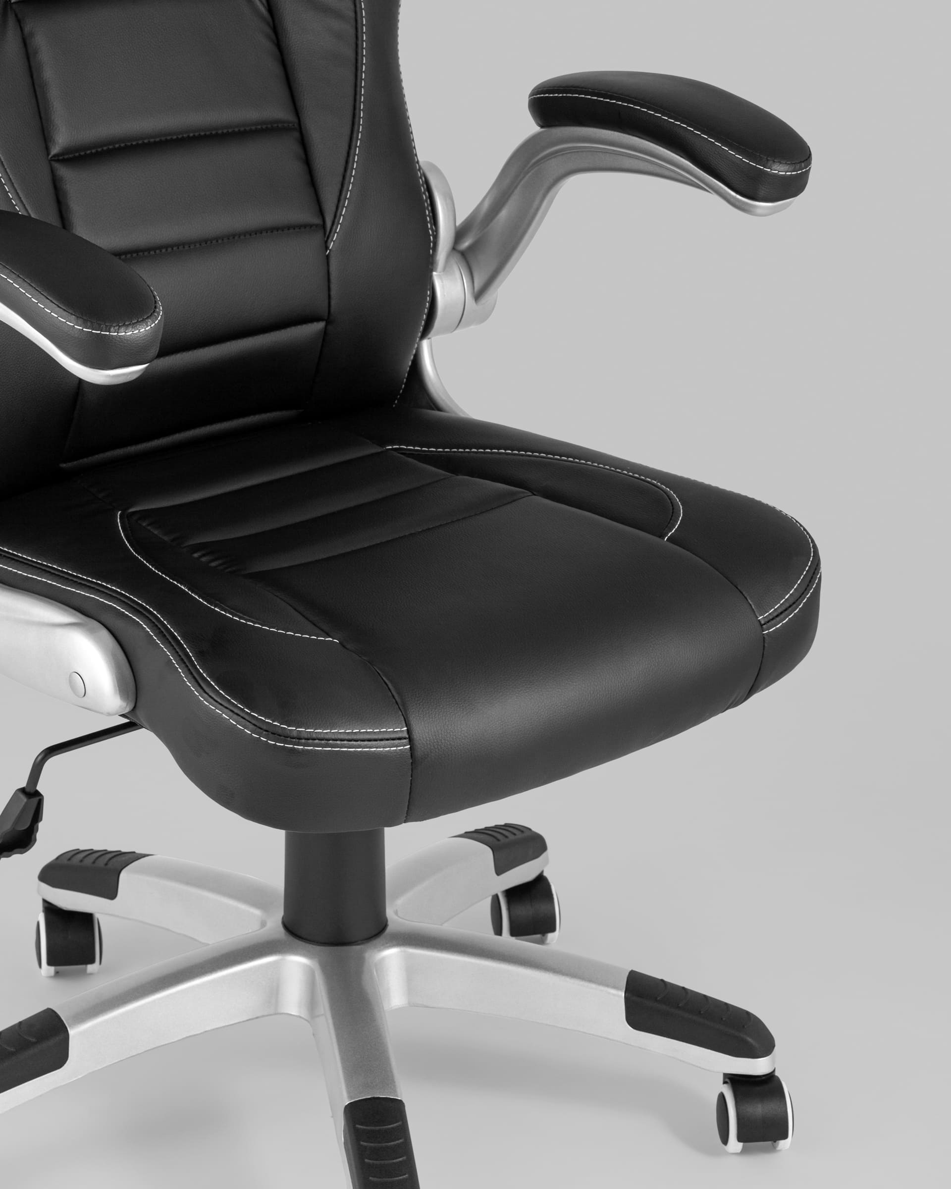 Кресло игровое TopChairs Genesis черное из Италии