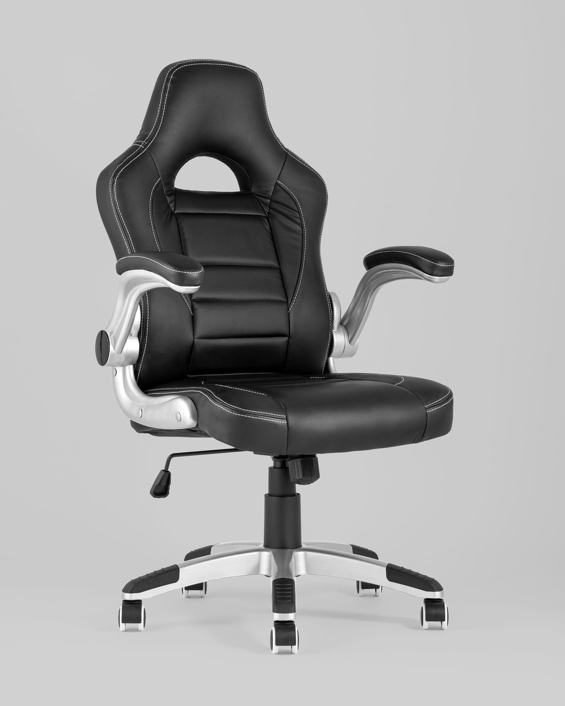 Кресло игровое TopChairs Genesis черное из Италии