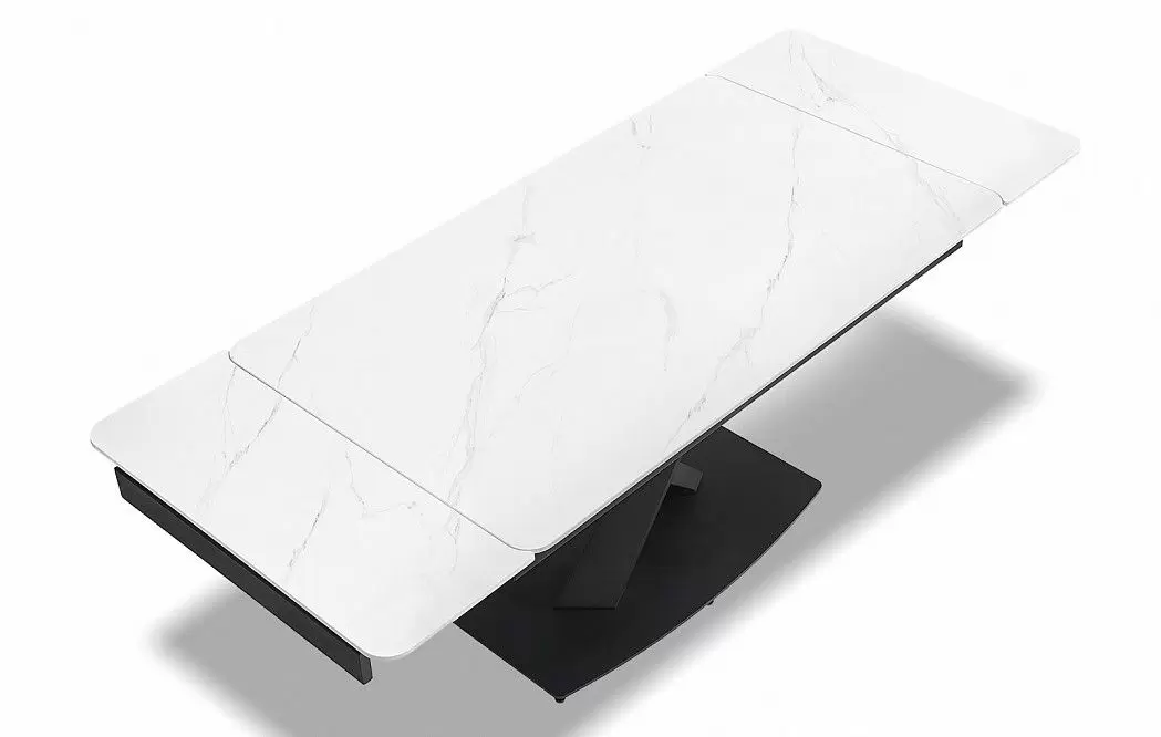 Стол раскладной Cesar 140-200, белая керамика из Италии