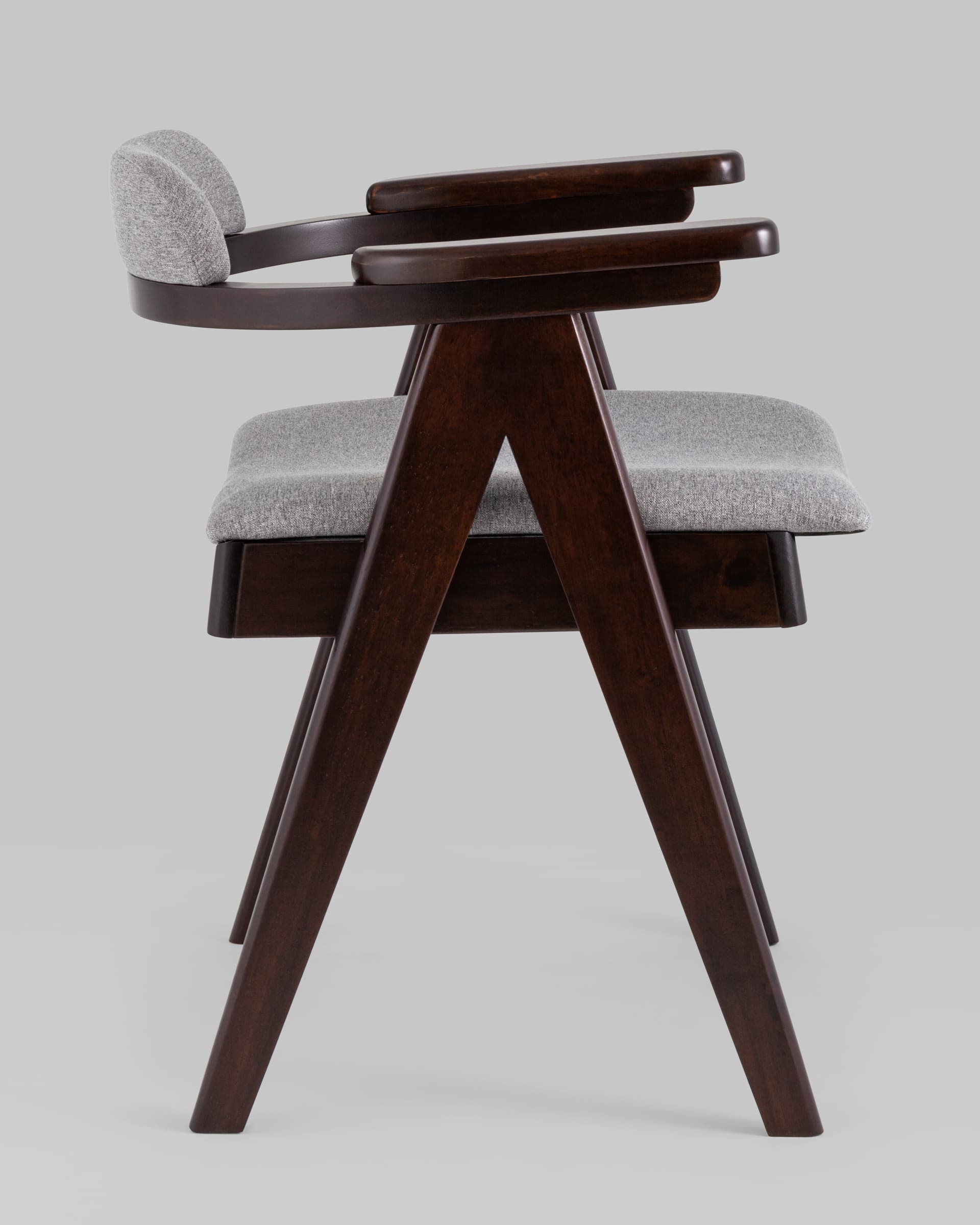 Стул обеденный OLAV серый 2 шт. из Италии